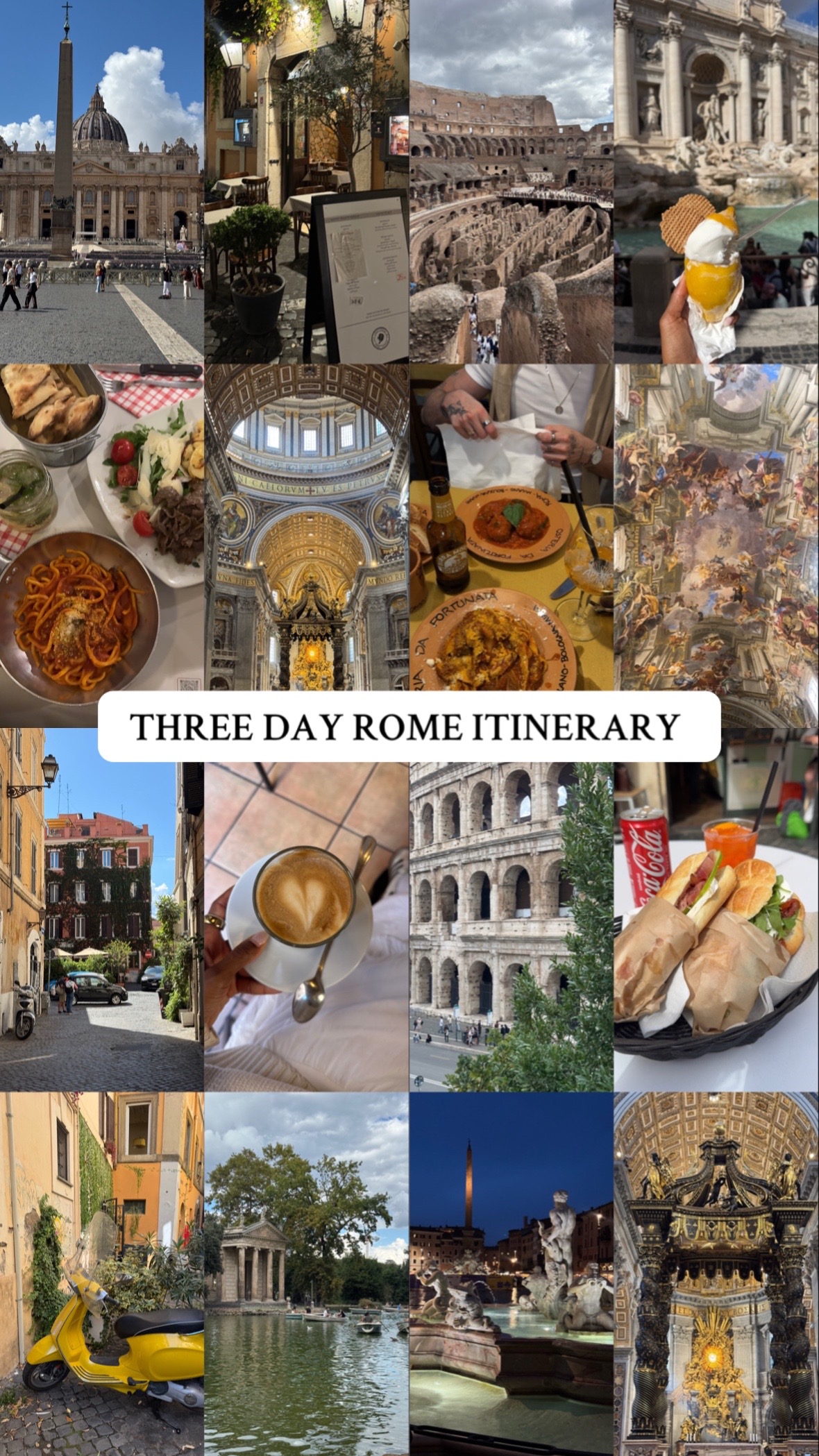 Rome Itinerary: Ancient Ruins To Renaissance Art