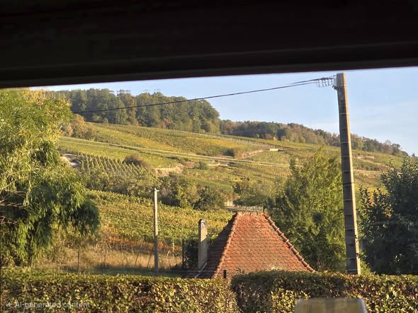 French Villages With Vineyards And Murals