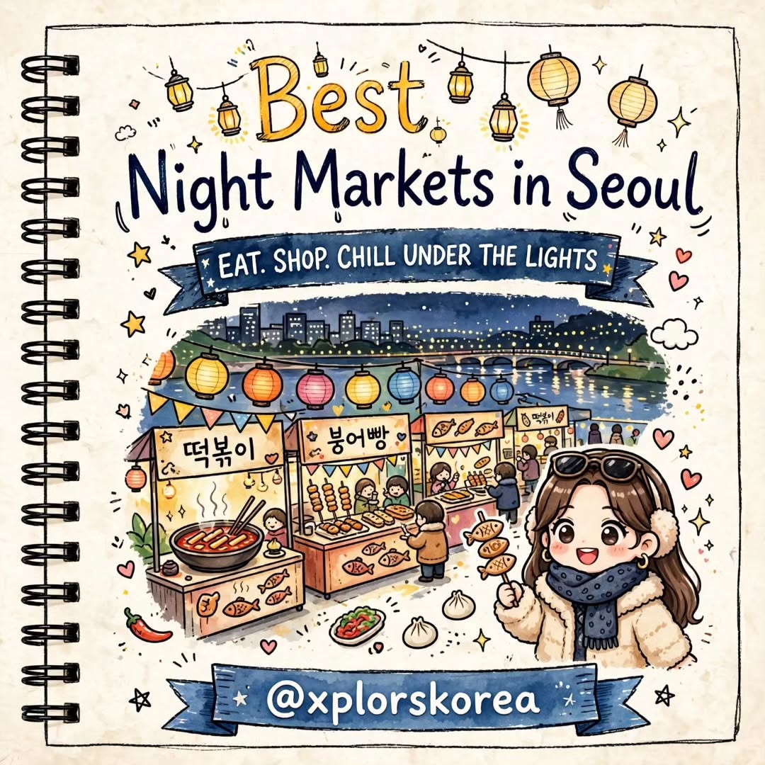 Seoul's Best Night Markets For Food And Shopping