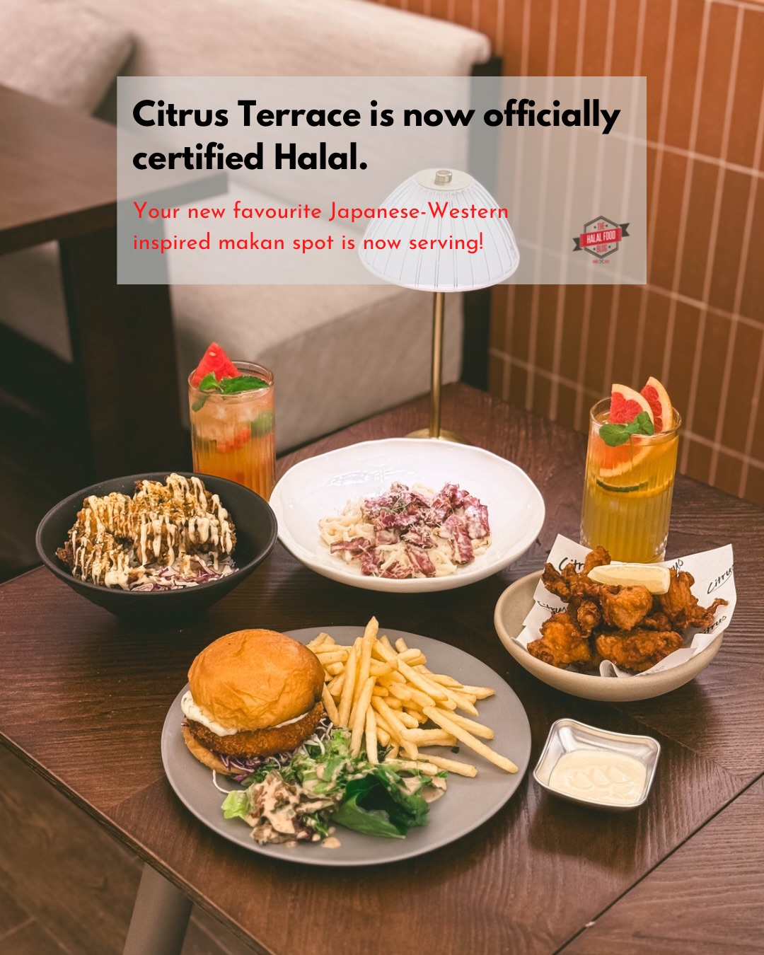Citrus Terrace Now Halal-Certified Japanese-Western Eatery