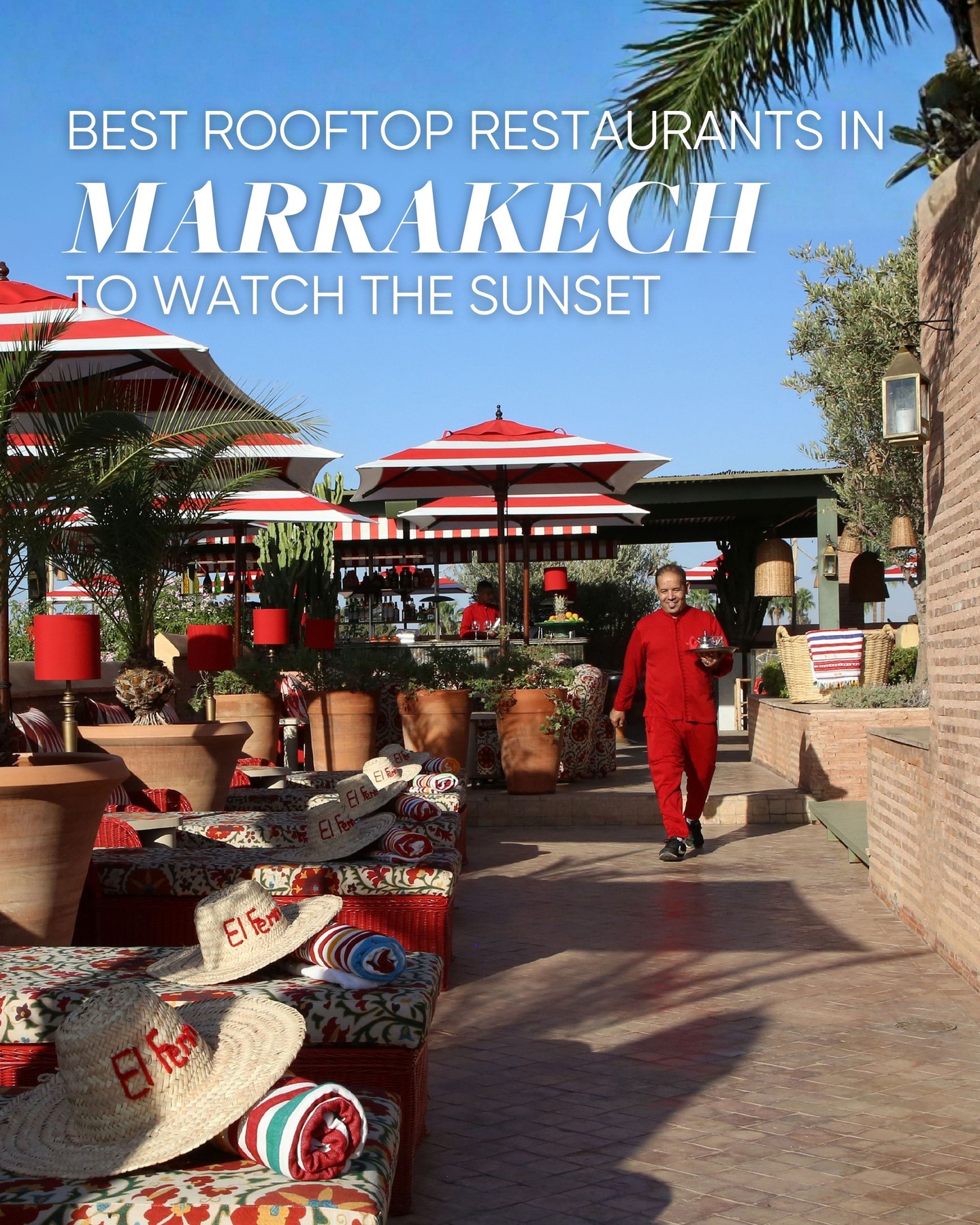 Marrakech Rooftops for Sunset Views