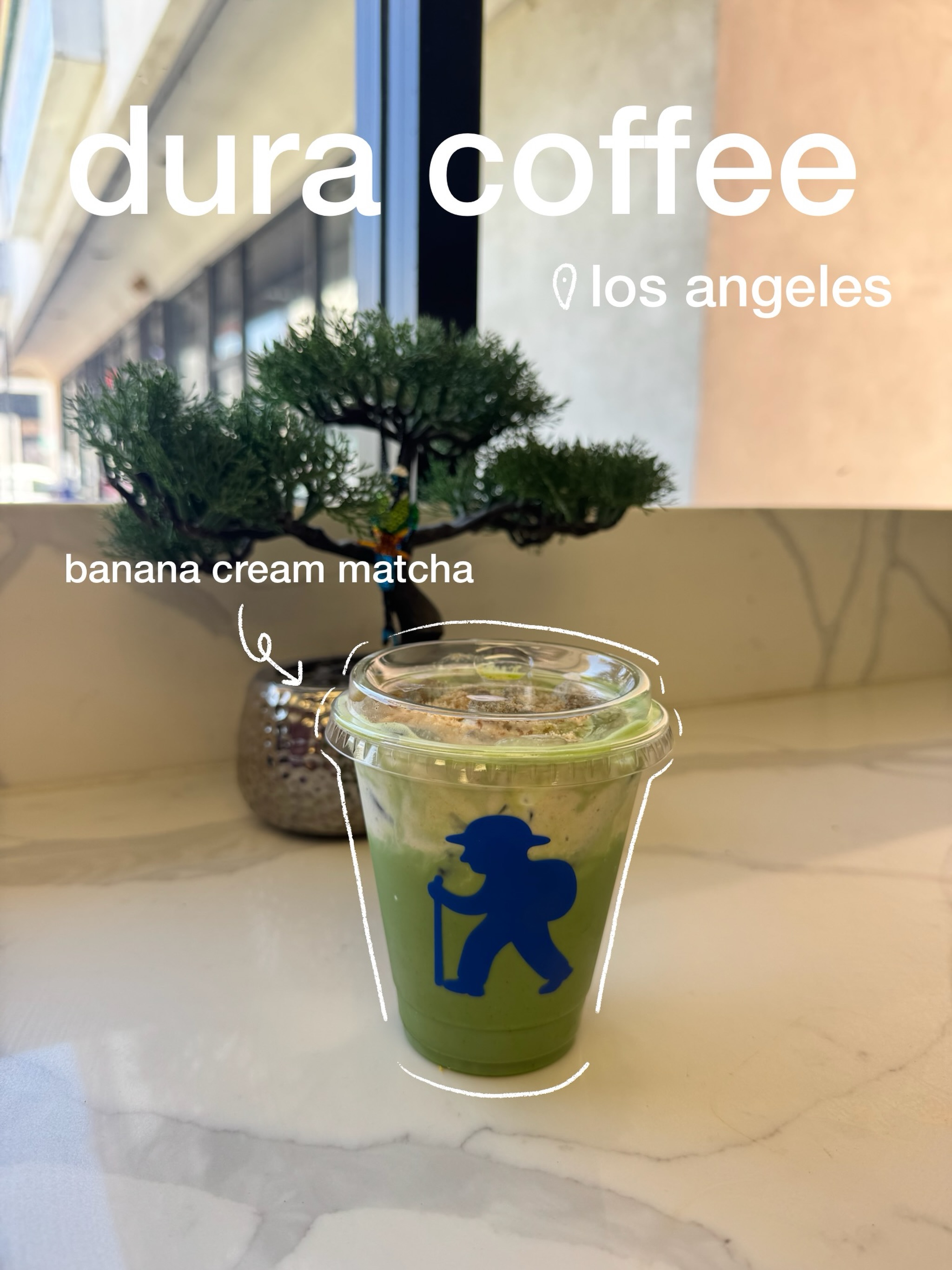 Dura Coffee Serves Light, Tasty Banana Cream Matcha