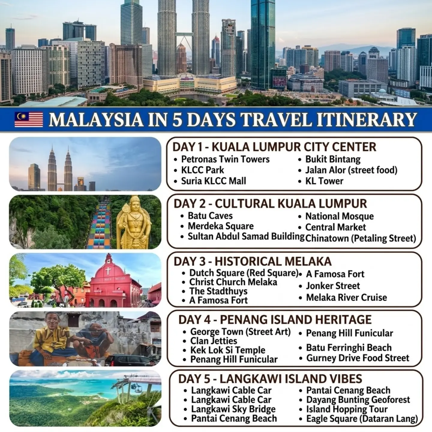 Top Malaysian Landmarks and Attractions
