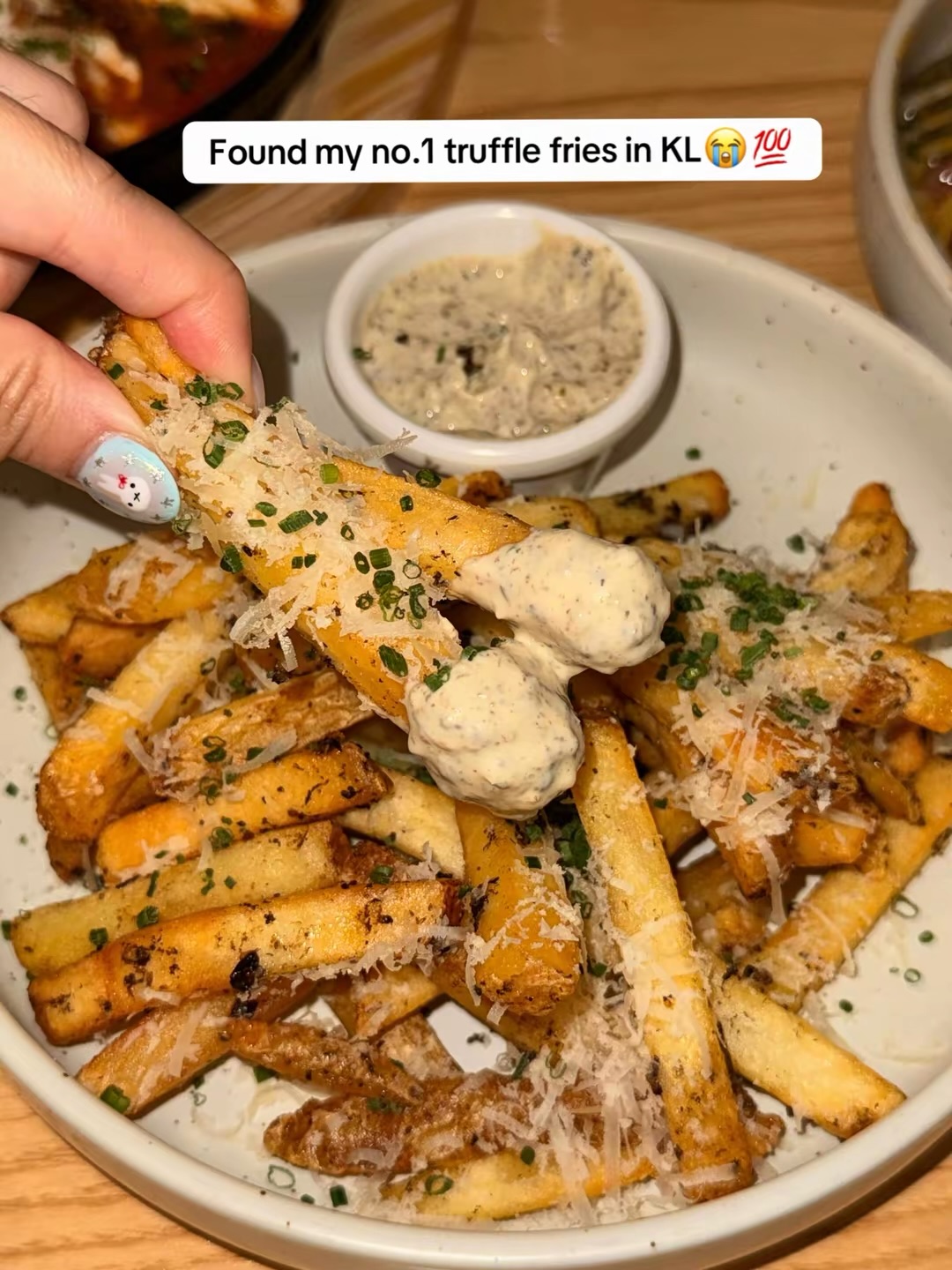 Kuala Lumpur Cafe Serves Top Truffle Fries