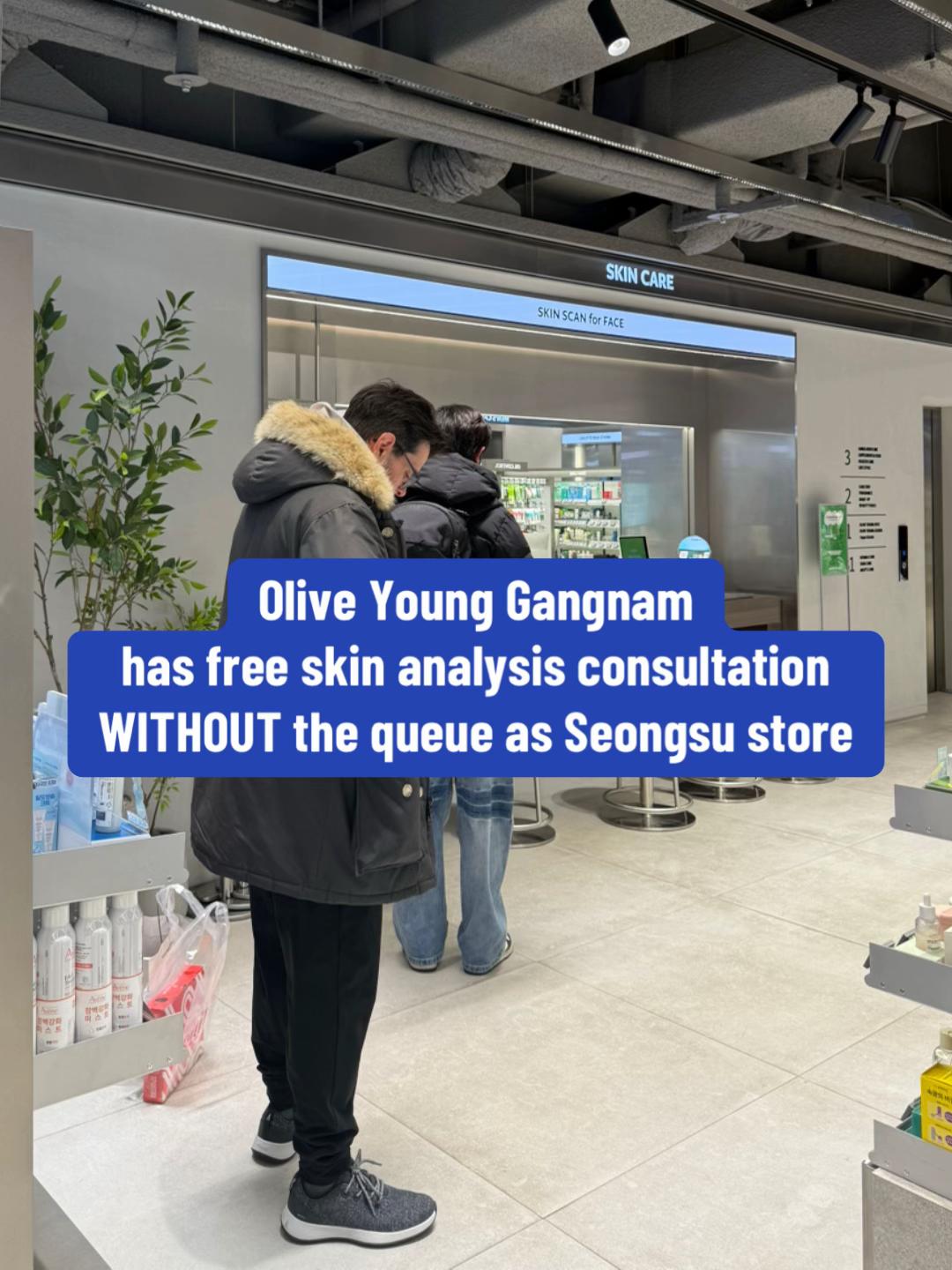 Olive Young Gangnam Skin Analysis