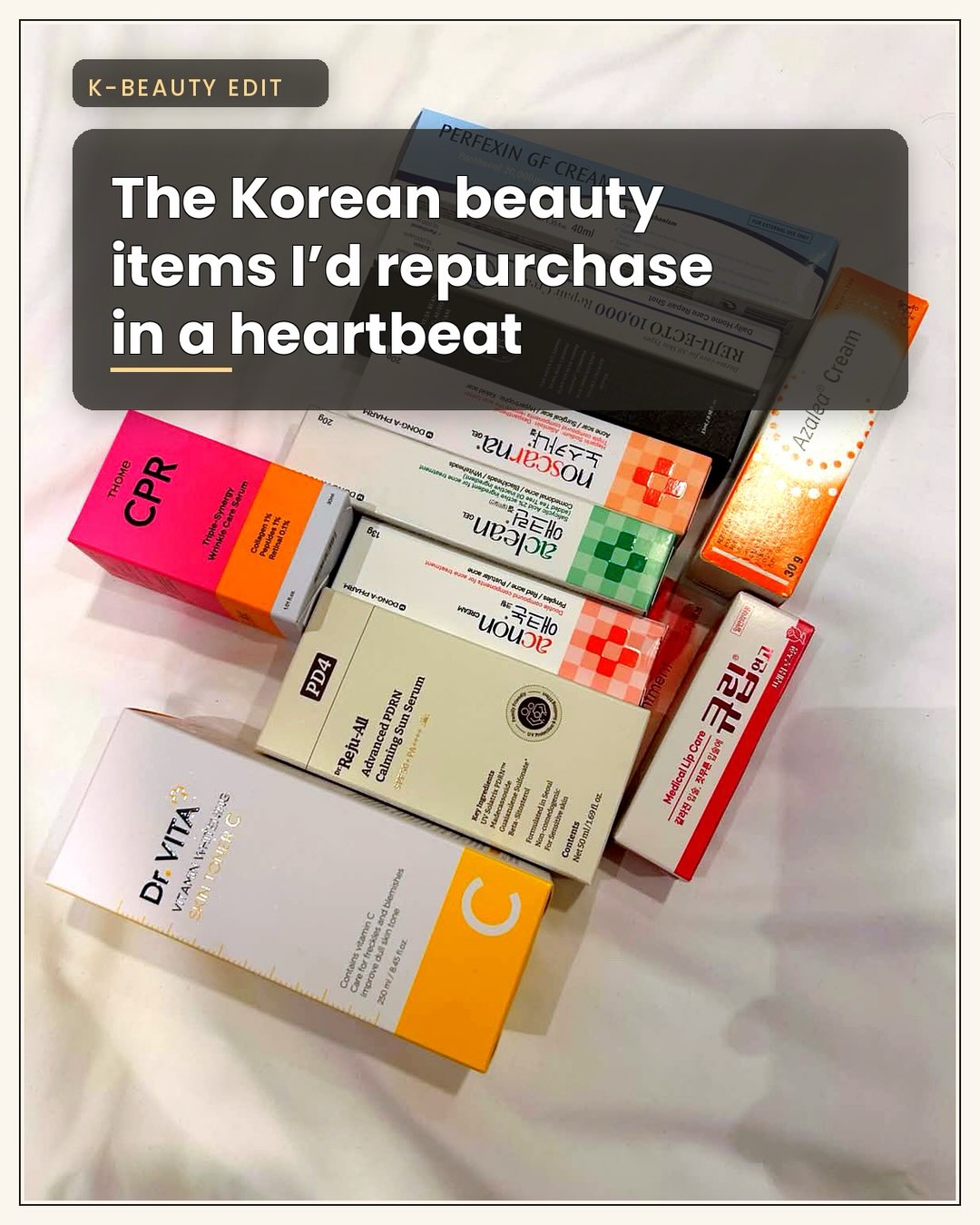 Korean Medical-Grade Skincare Recommended By Expert
