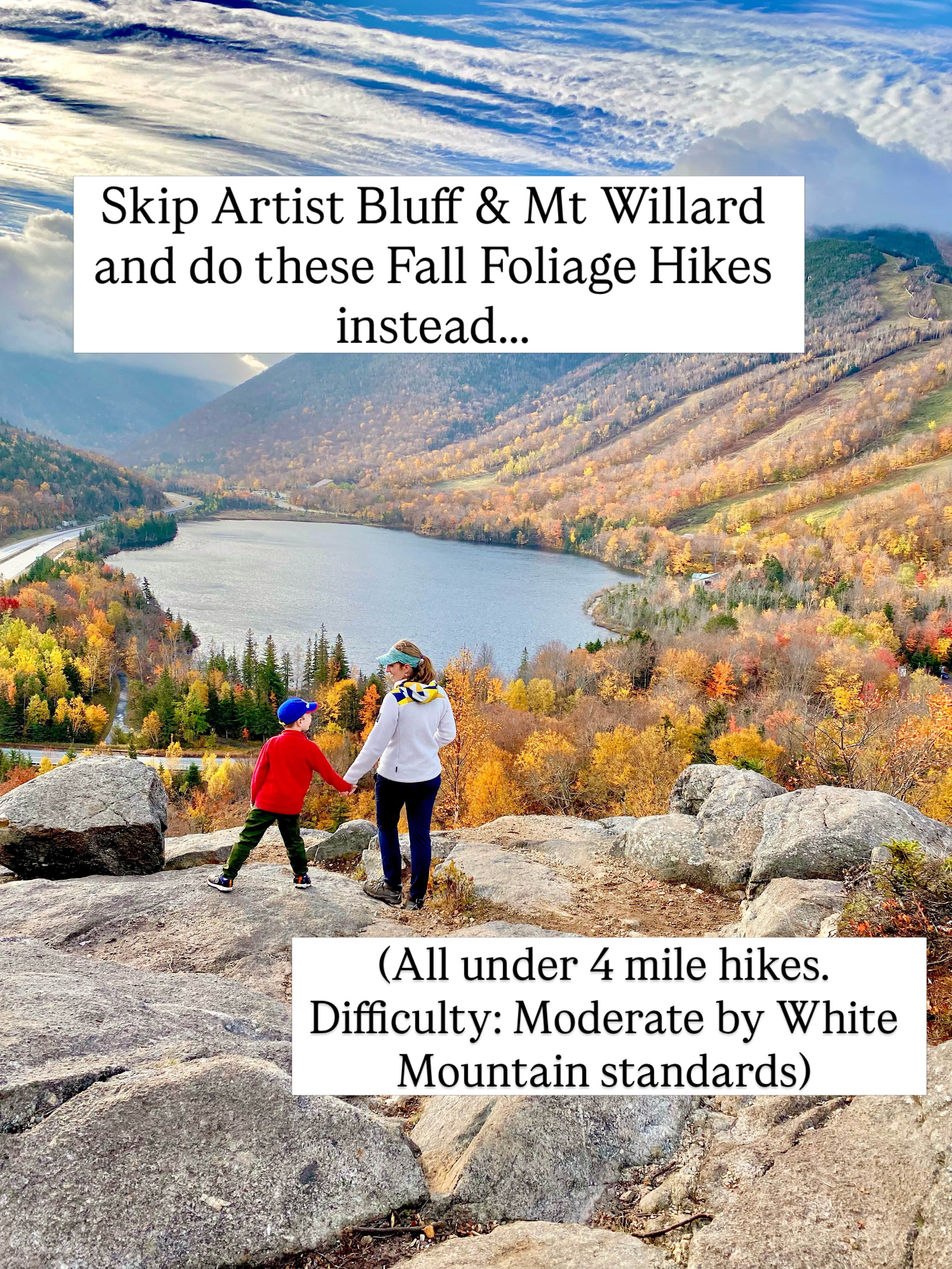 White Mountain Hikes For Fall Foliage