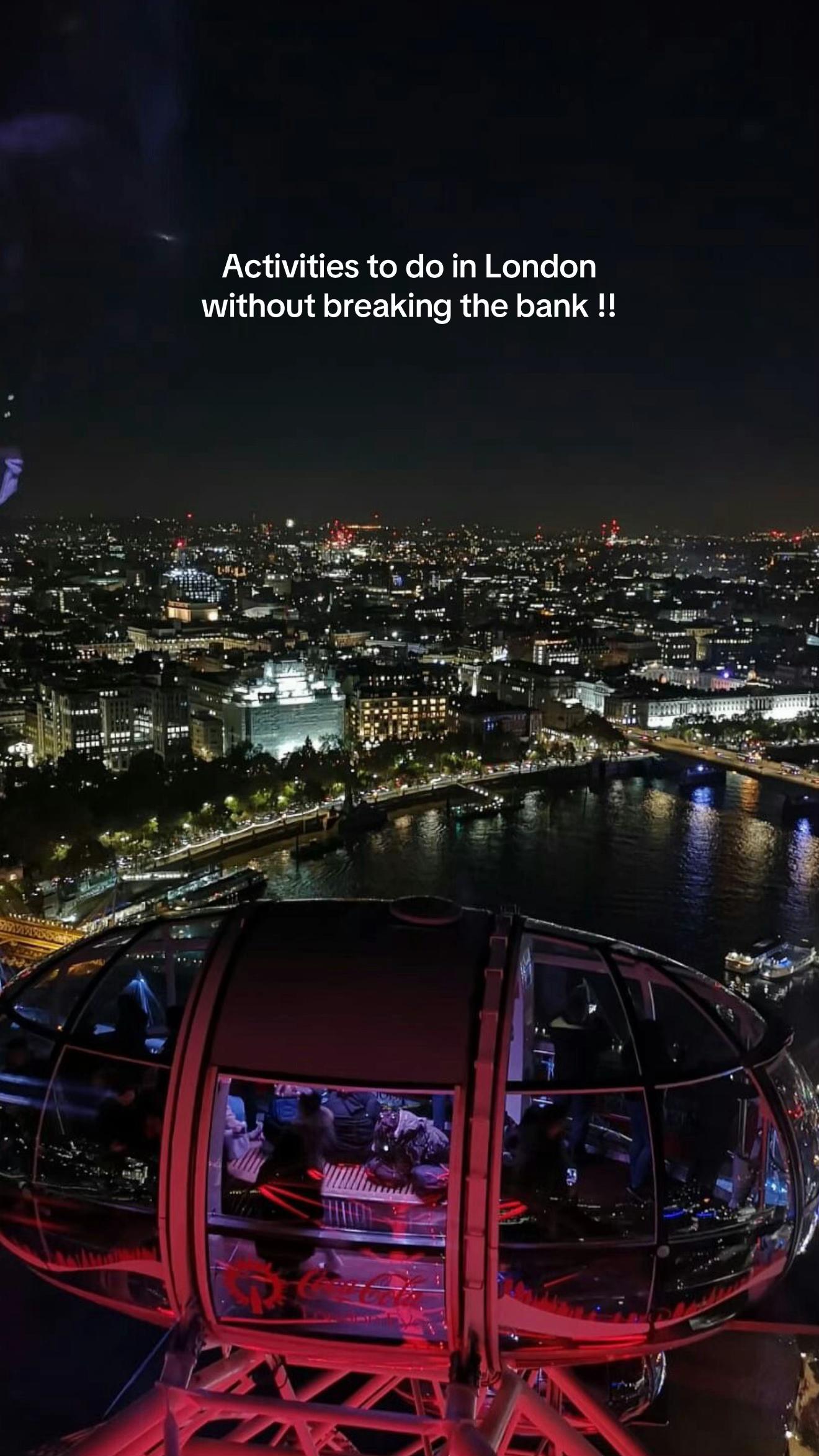 London Landmarks Offer Free or Affordable Experiences