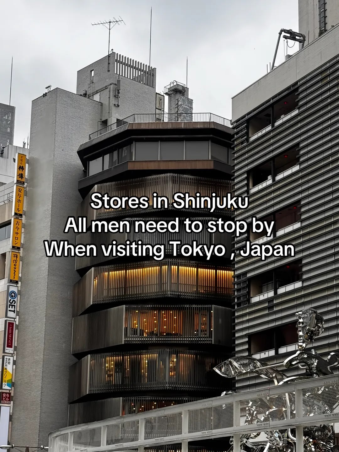 Tokyo Men's Fashion Stores Across Shibuya And Shinjuku