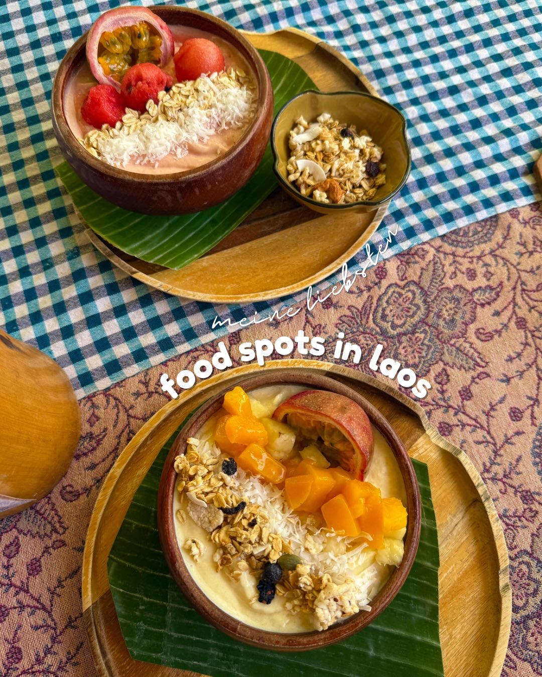 Laos Cafes, Restaurants, And Juice Bars