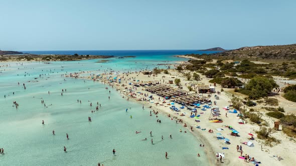 Elafonisi Beach in Crete Offers Stunning Views