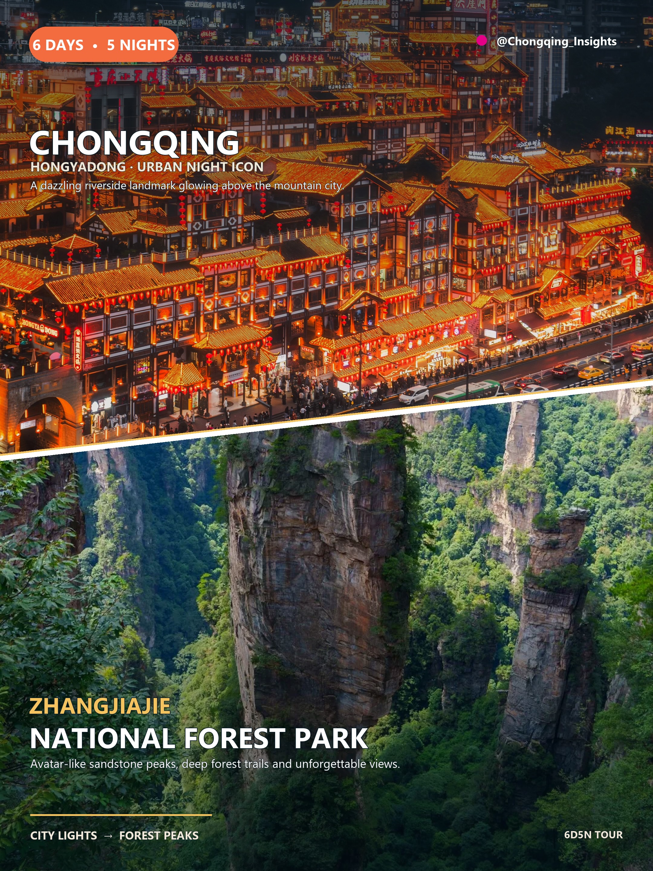 Chongqing And Zhangjiajie Exploration