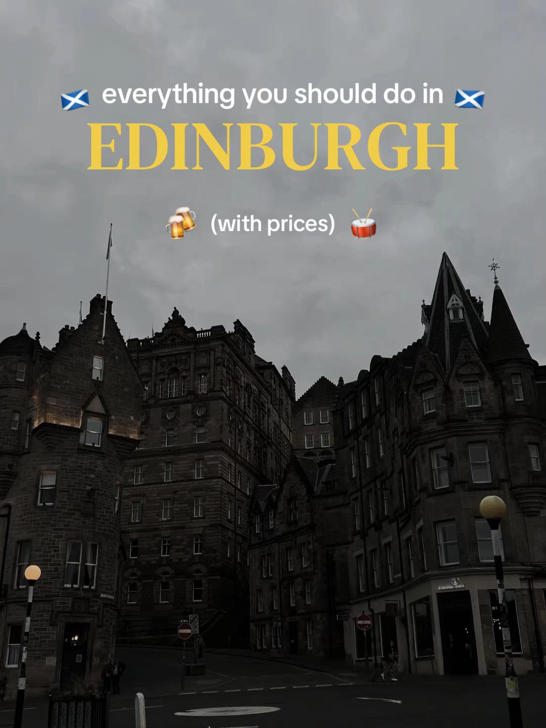 Edinburgh's Top Attractions and Unique Experiences