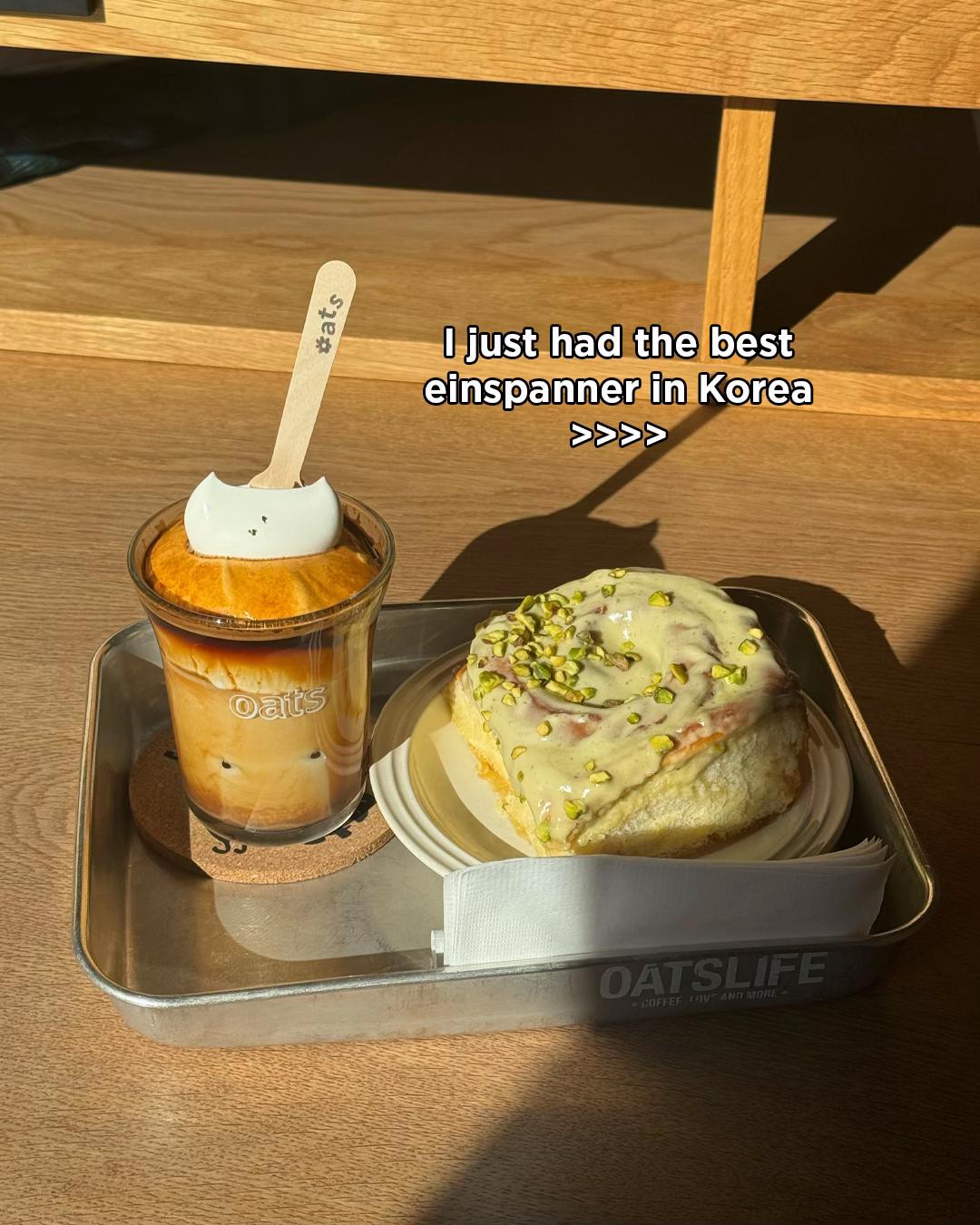 Yeonnam-dong Cafe Features Einspanner Coffee