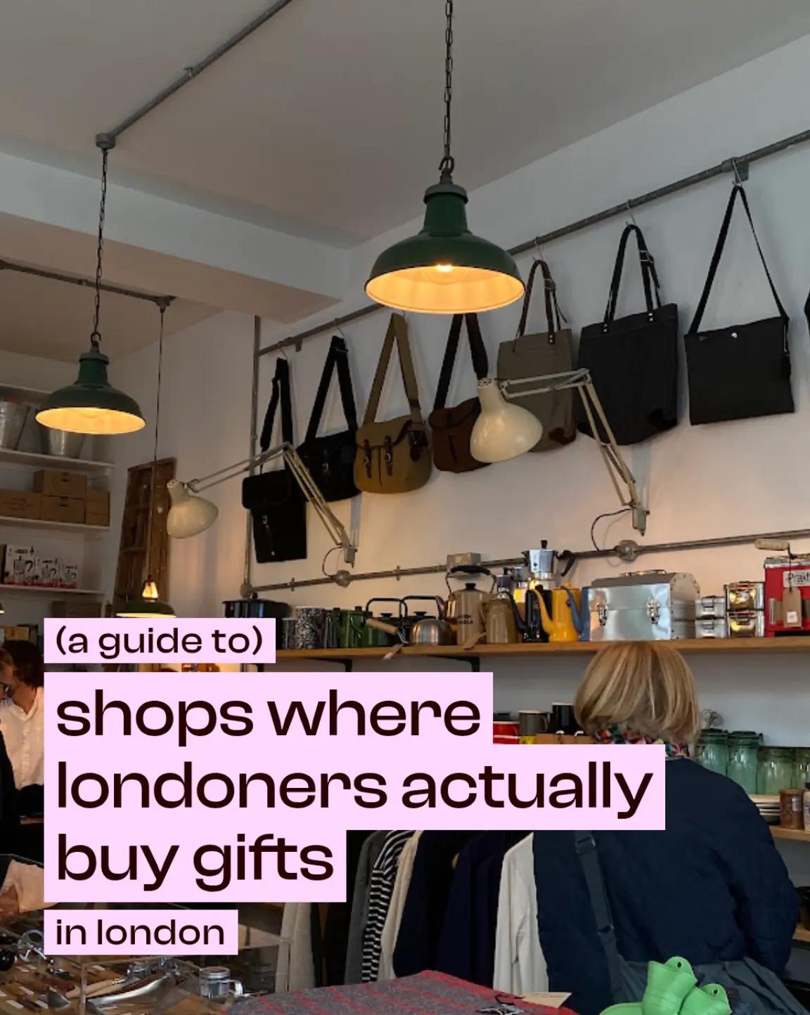 London Shops For Unique Gifts