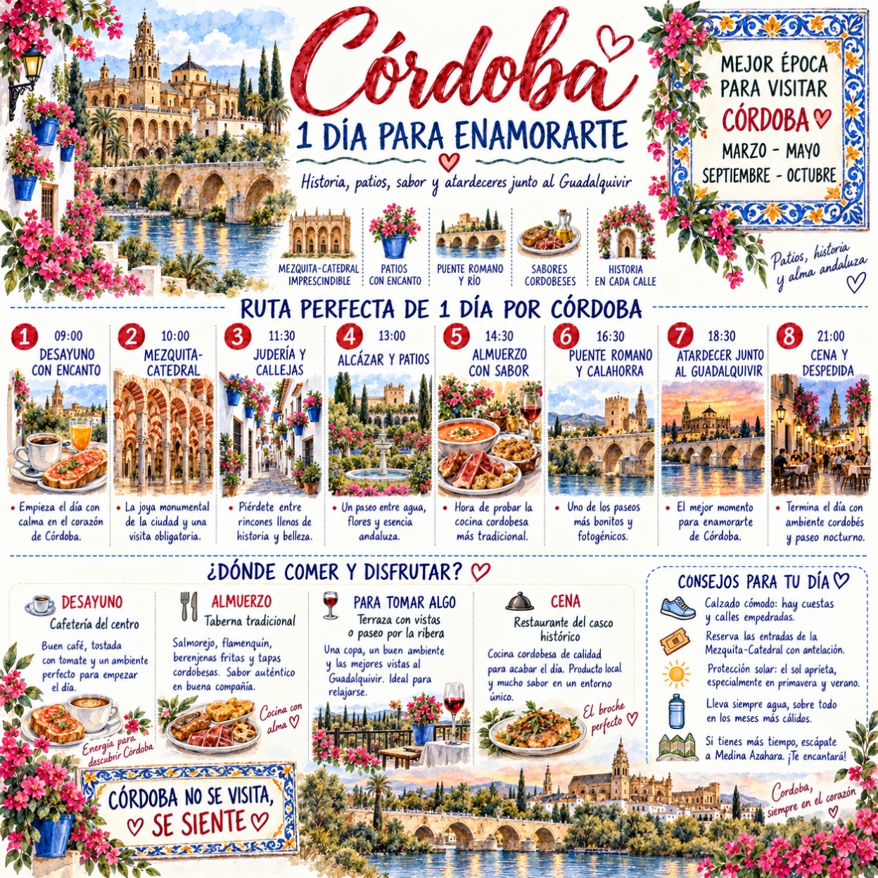 Cordoba's Patios, History, and Culinary Delights
