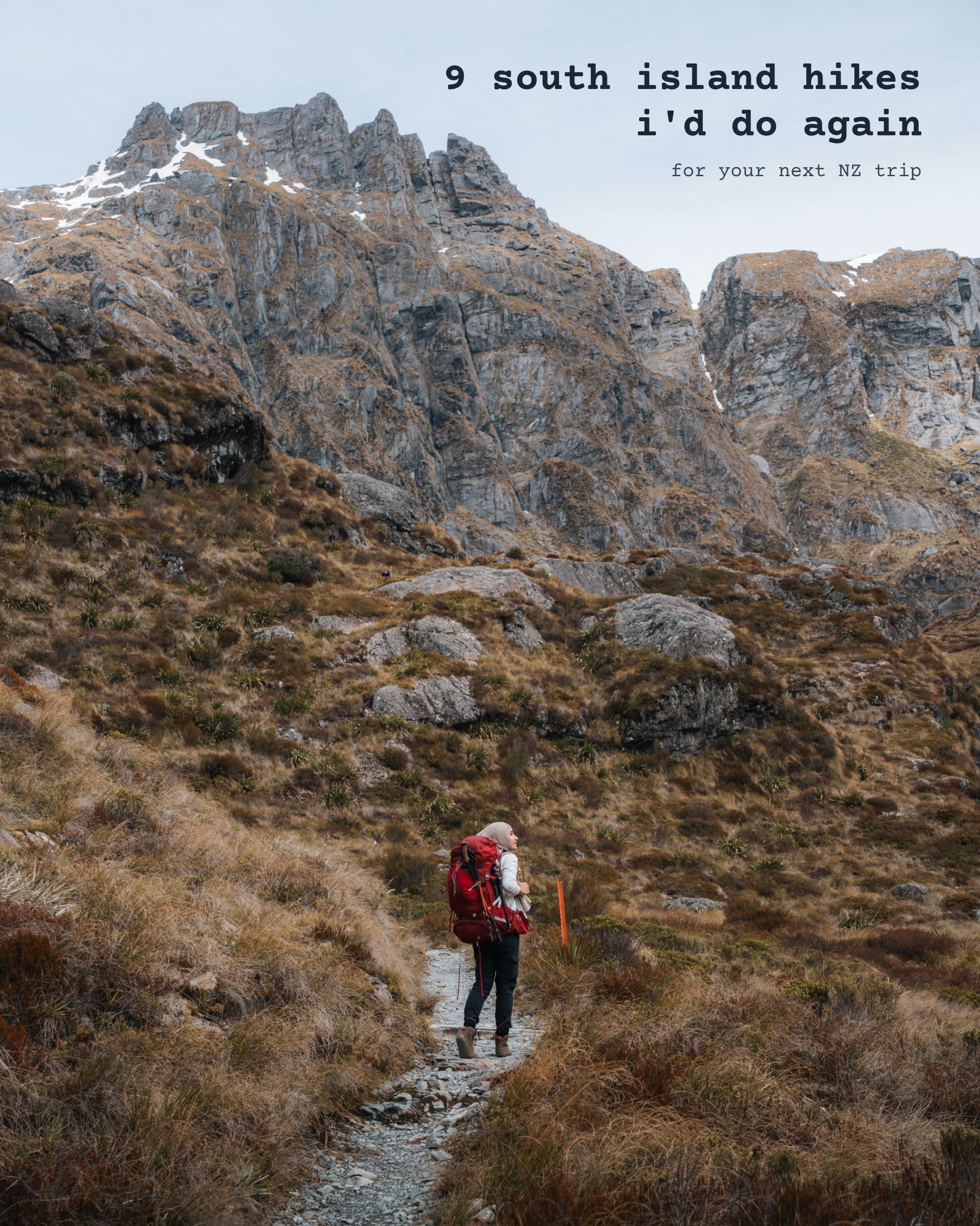 New Zealand South Island's Top Hiking Trails