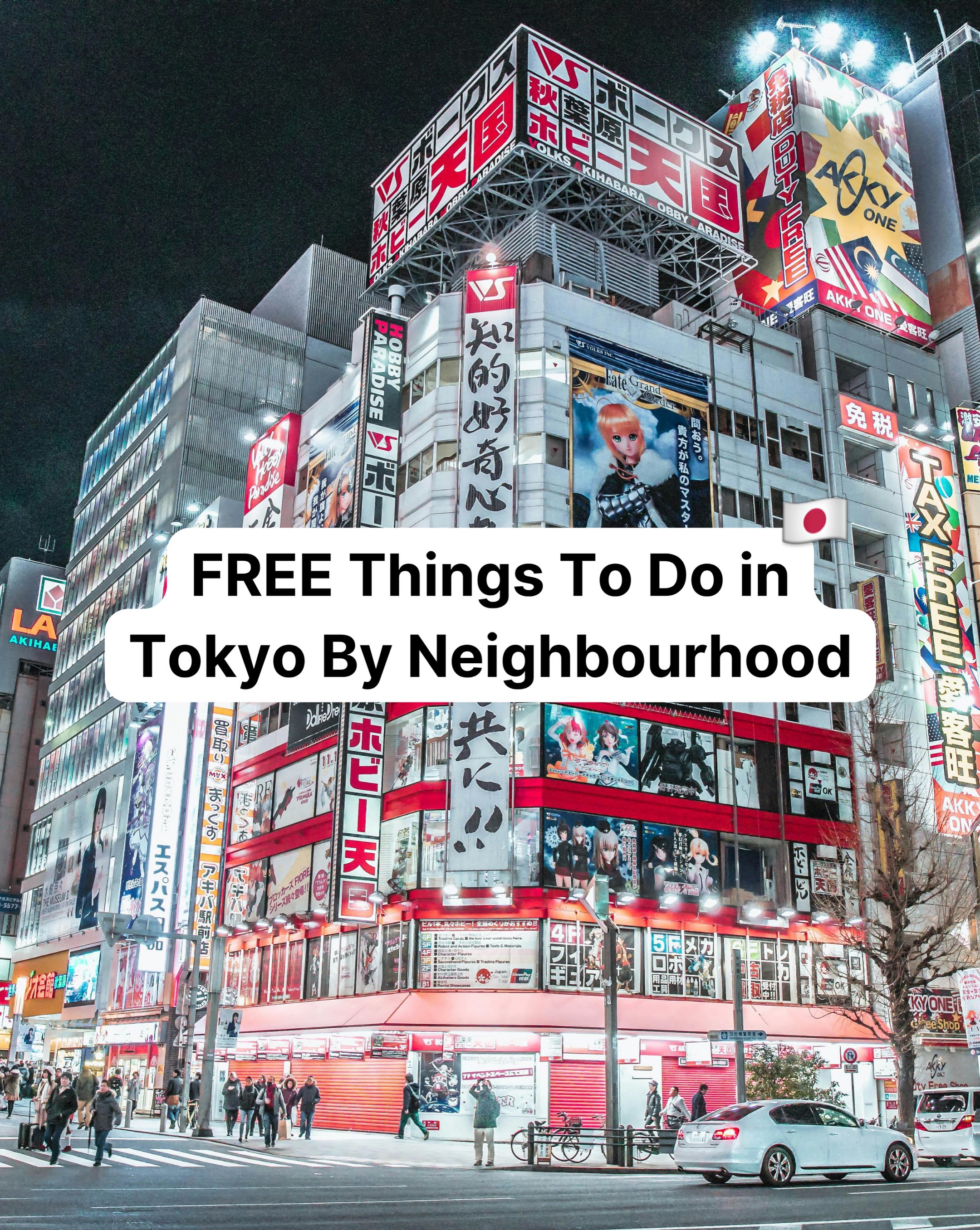 Tokyo's Free Attractions For Budget Travelers