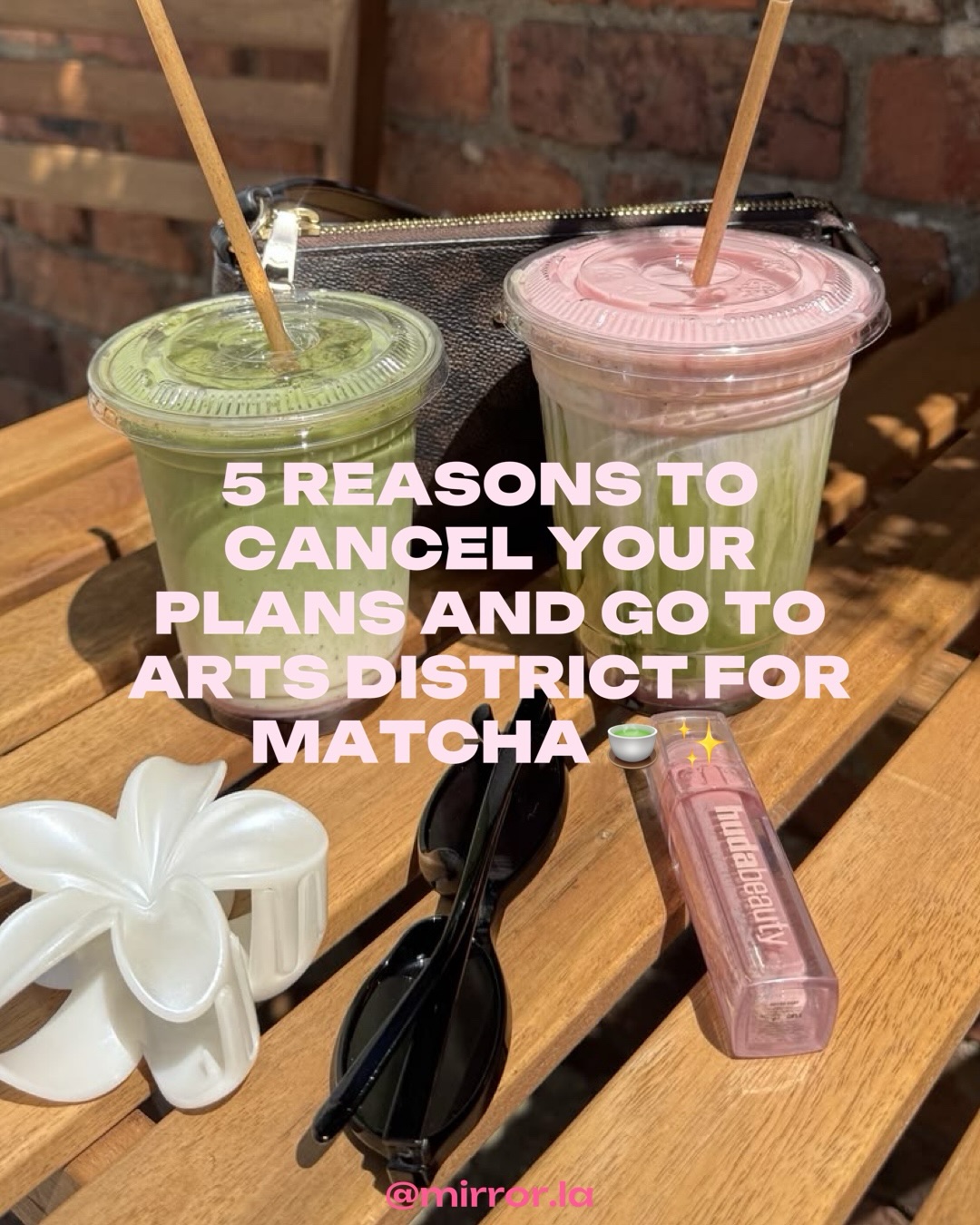 Arts District Matcha Cafes & Sweet Treats