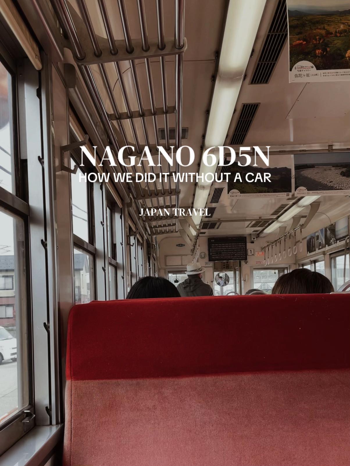 Nagano and Japanese Alps Car-Free Exploration