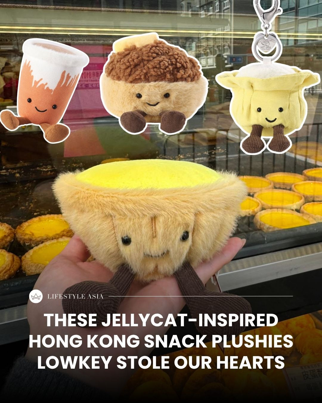 Hong Kong Snack Plushies At Seoulmate