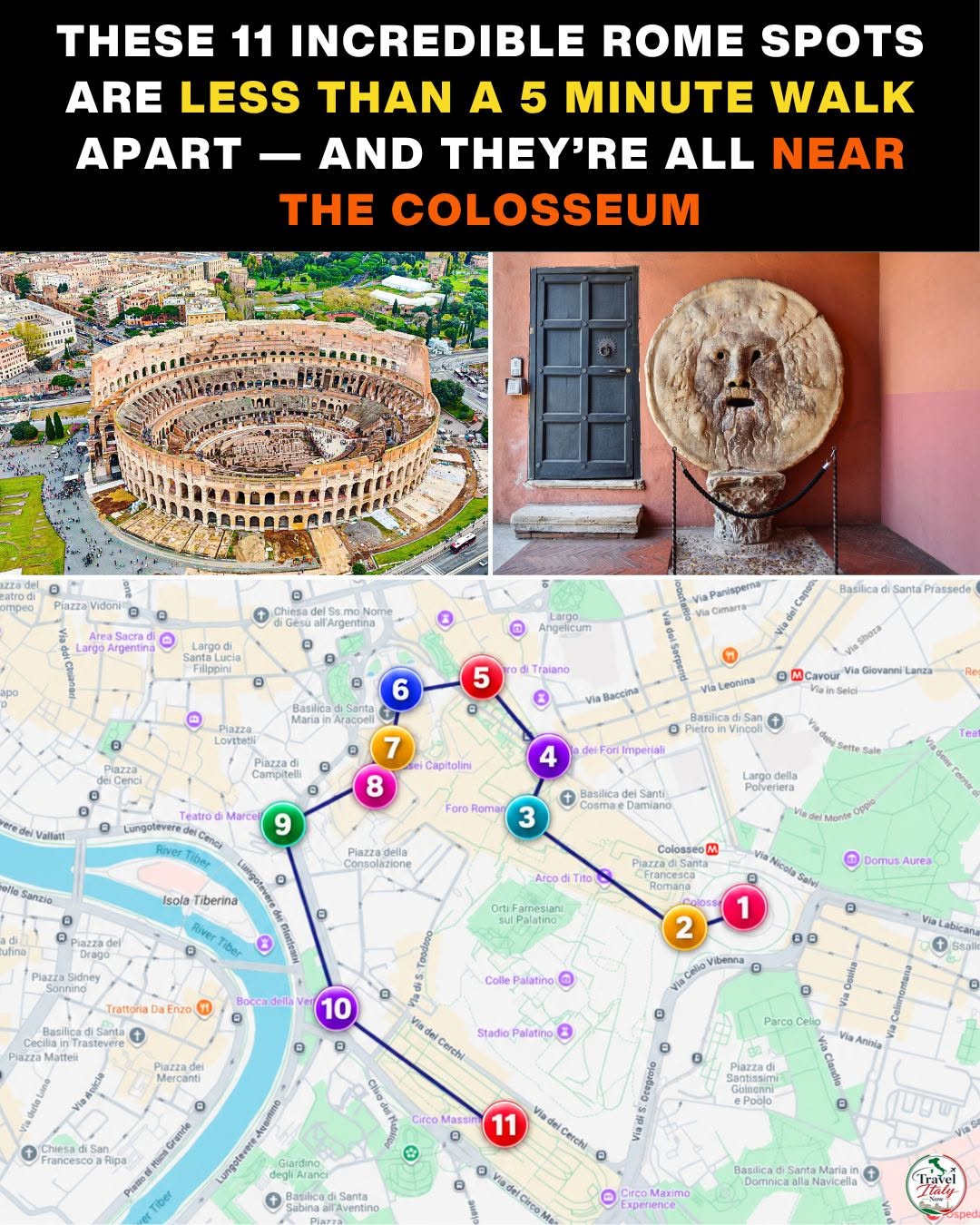 Rome's Ancient Wonders Near the Colosseum