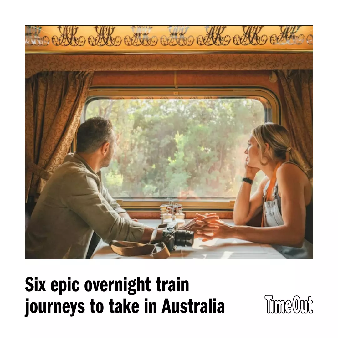 Six Epic Overnight Train Journeys in Australia