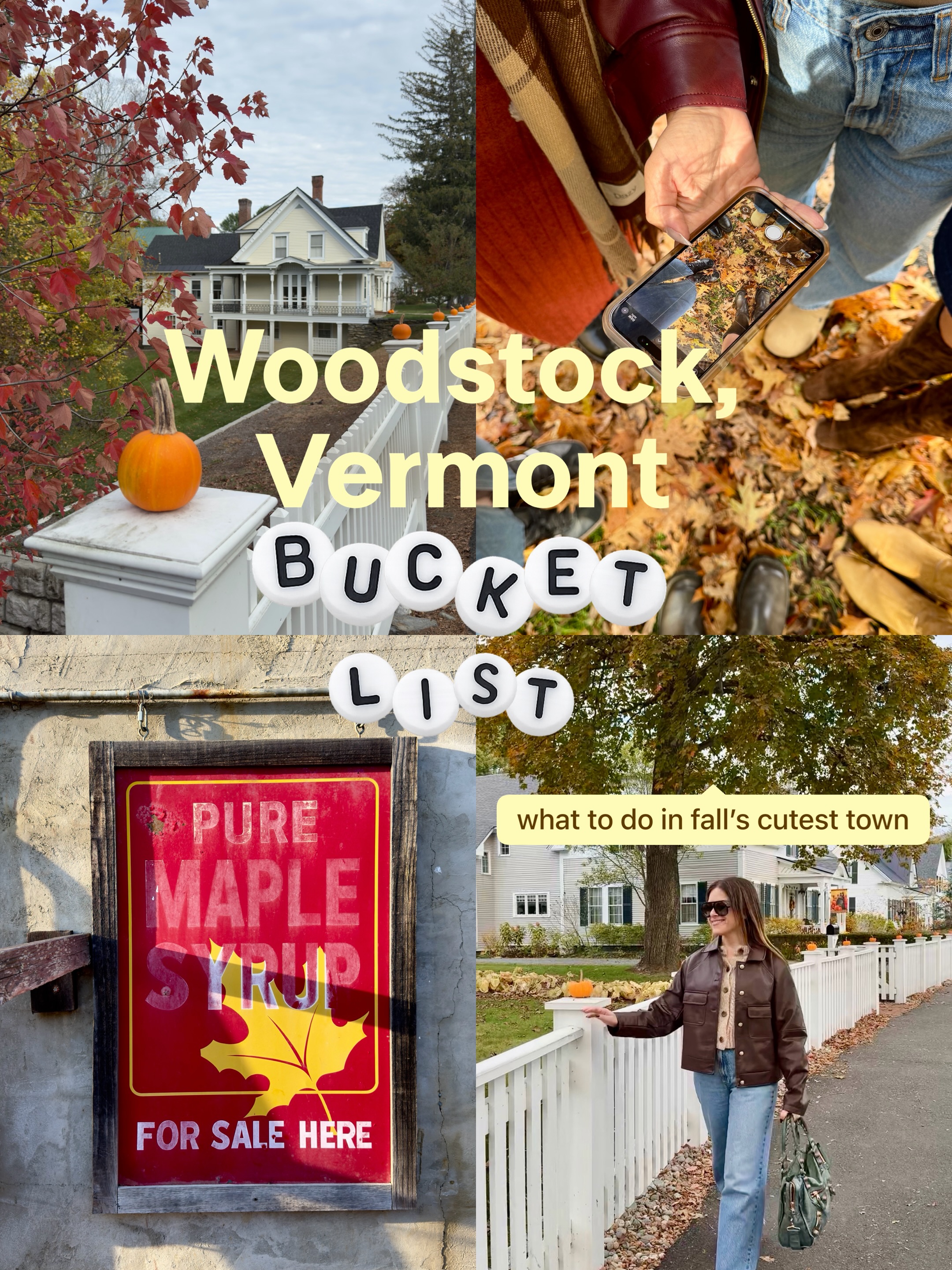 Woodstock's Fall Charm: Inns, Farms, and Shops