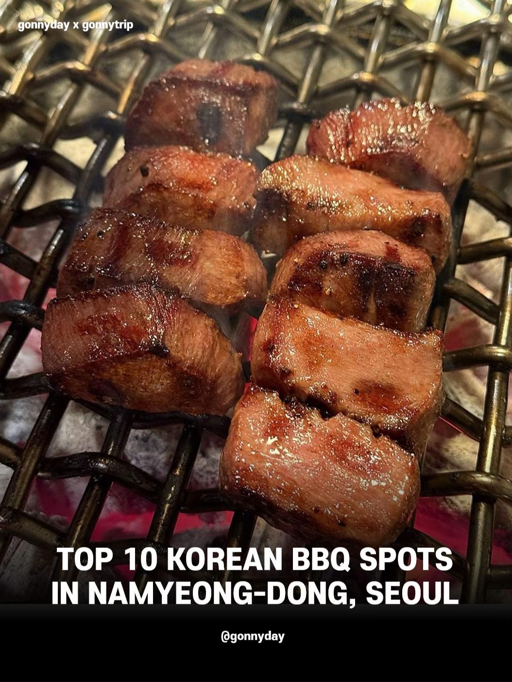 Namyeong-dong Korean BBQ Gems For Pork Belly Lovers