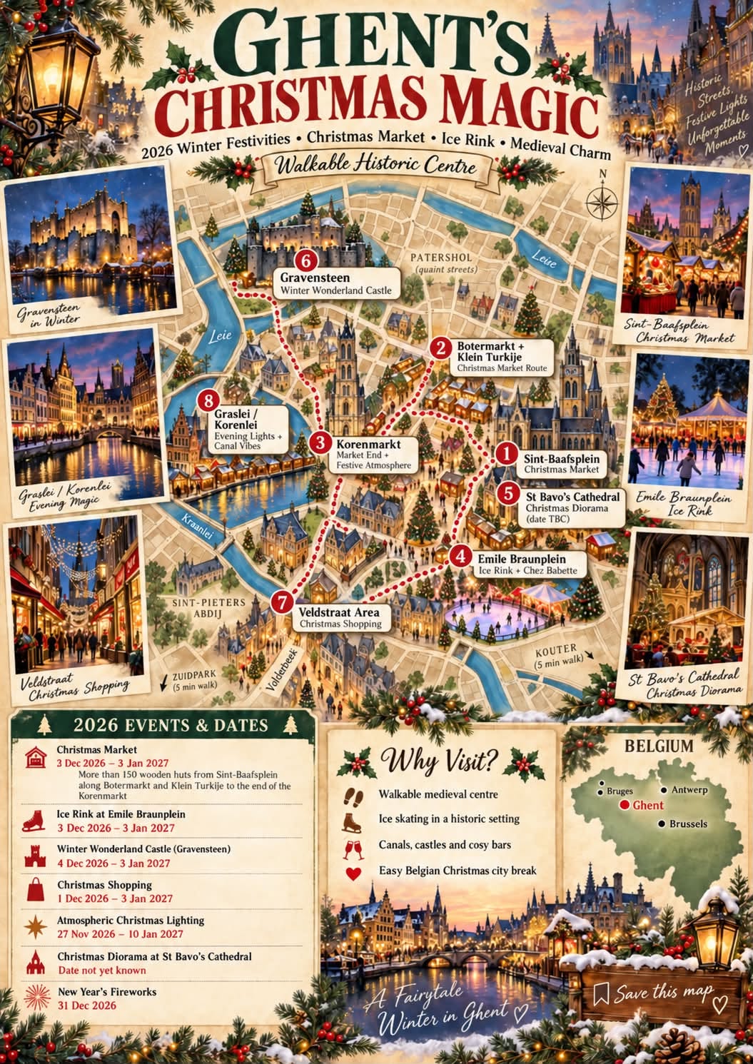 Ghent's Festive Attractions in 2026