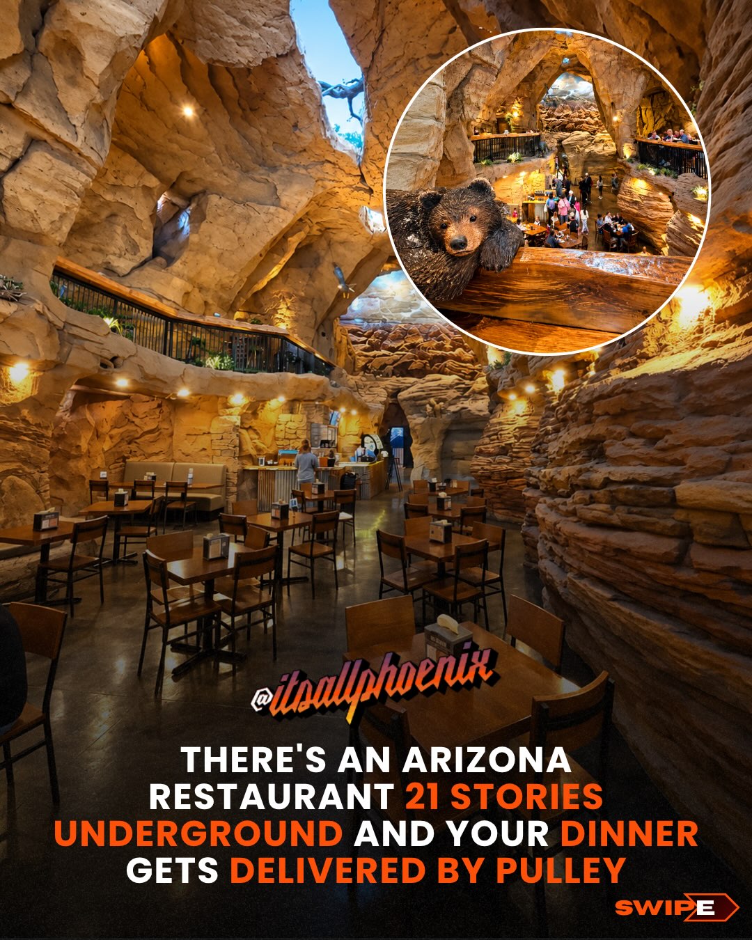 Underground Dining Experiences In Grand Canyon Caverns
