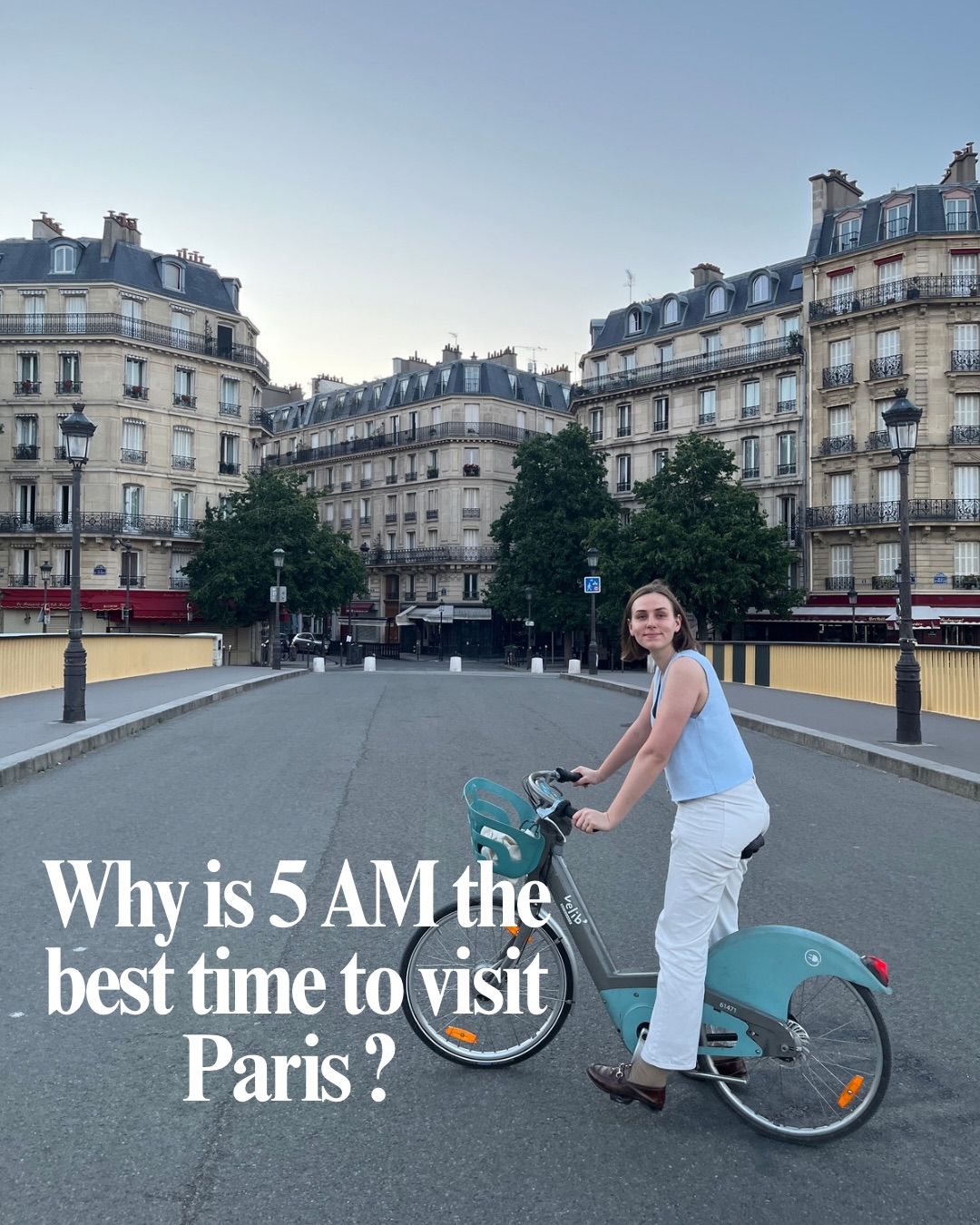 Parisian Landmarks Bathed In Early Morning Light