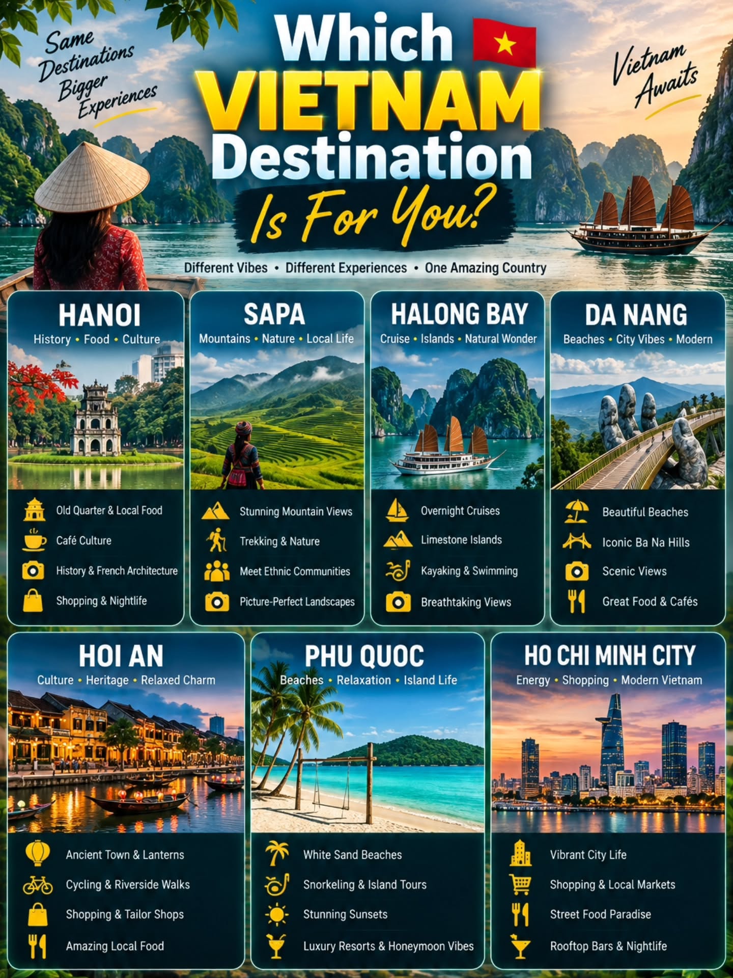 Vietnam Destinations: A Guide To Every Region