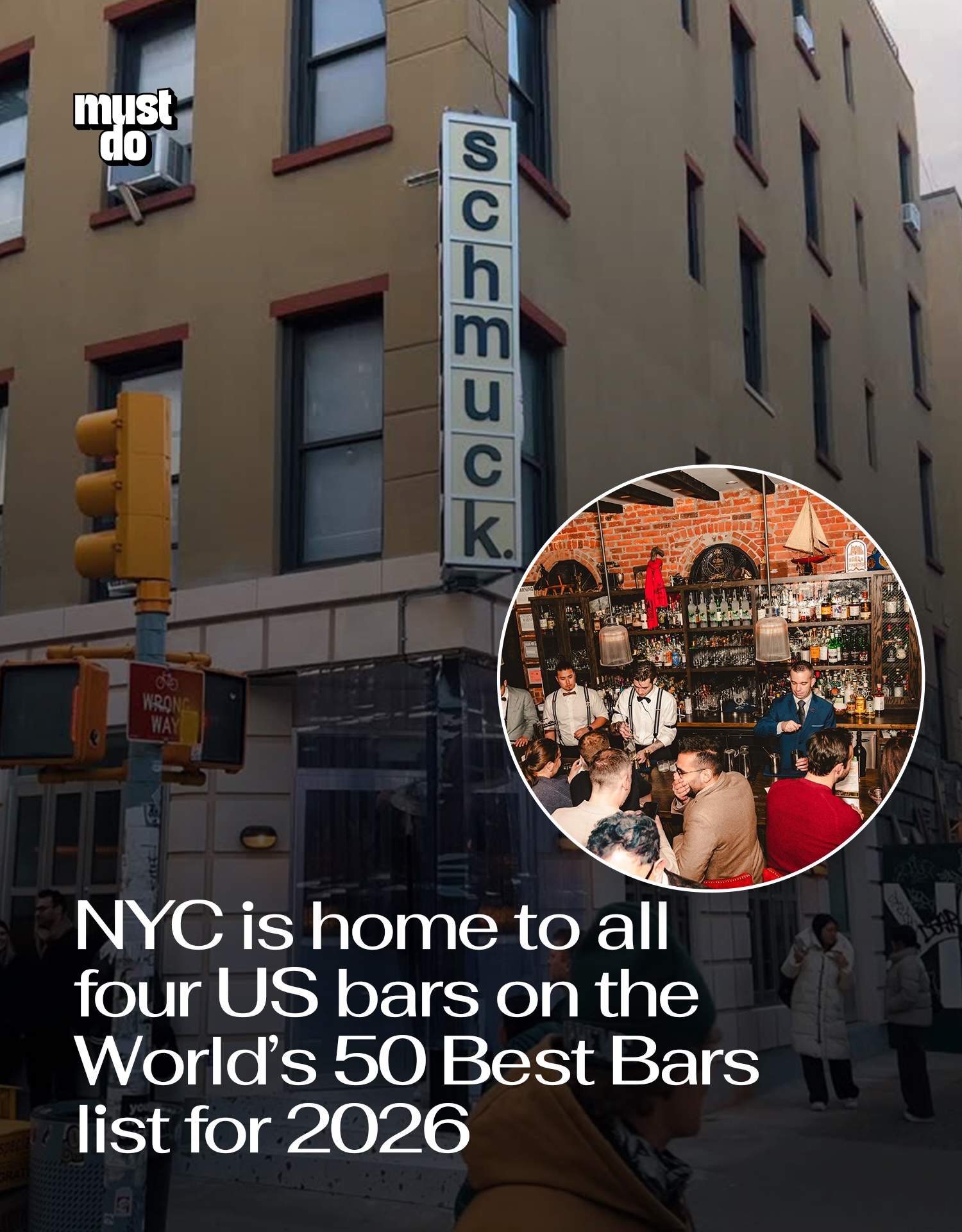 New York City's Top Cocktail Bars on World's Best List