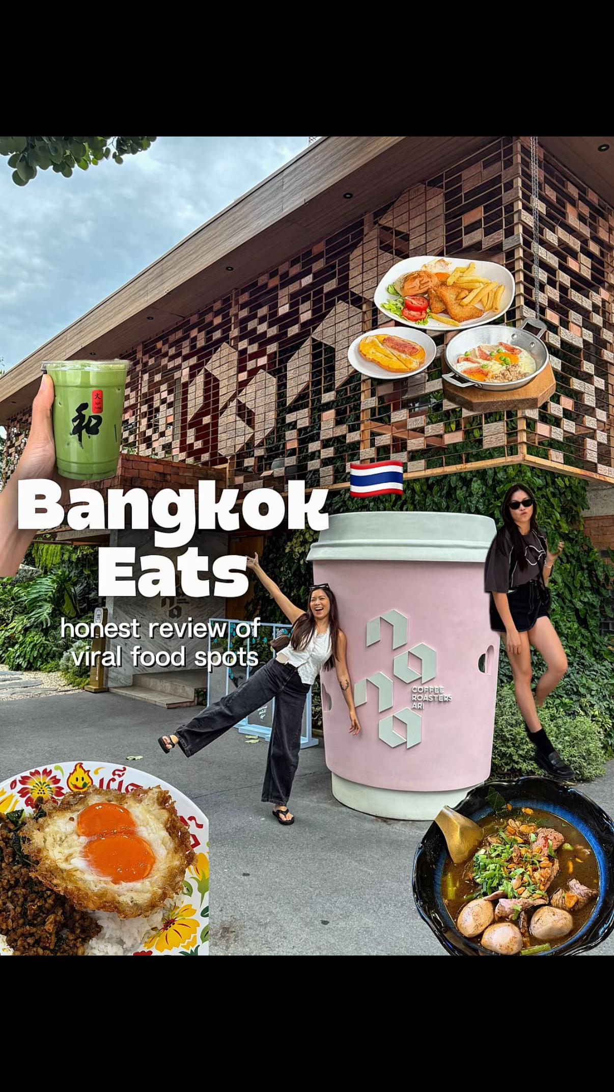 Viral Bangkok Restaurants, Cafes, and Matcha Spots