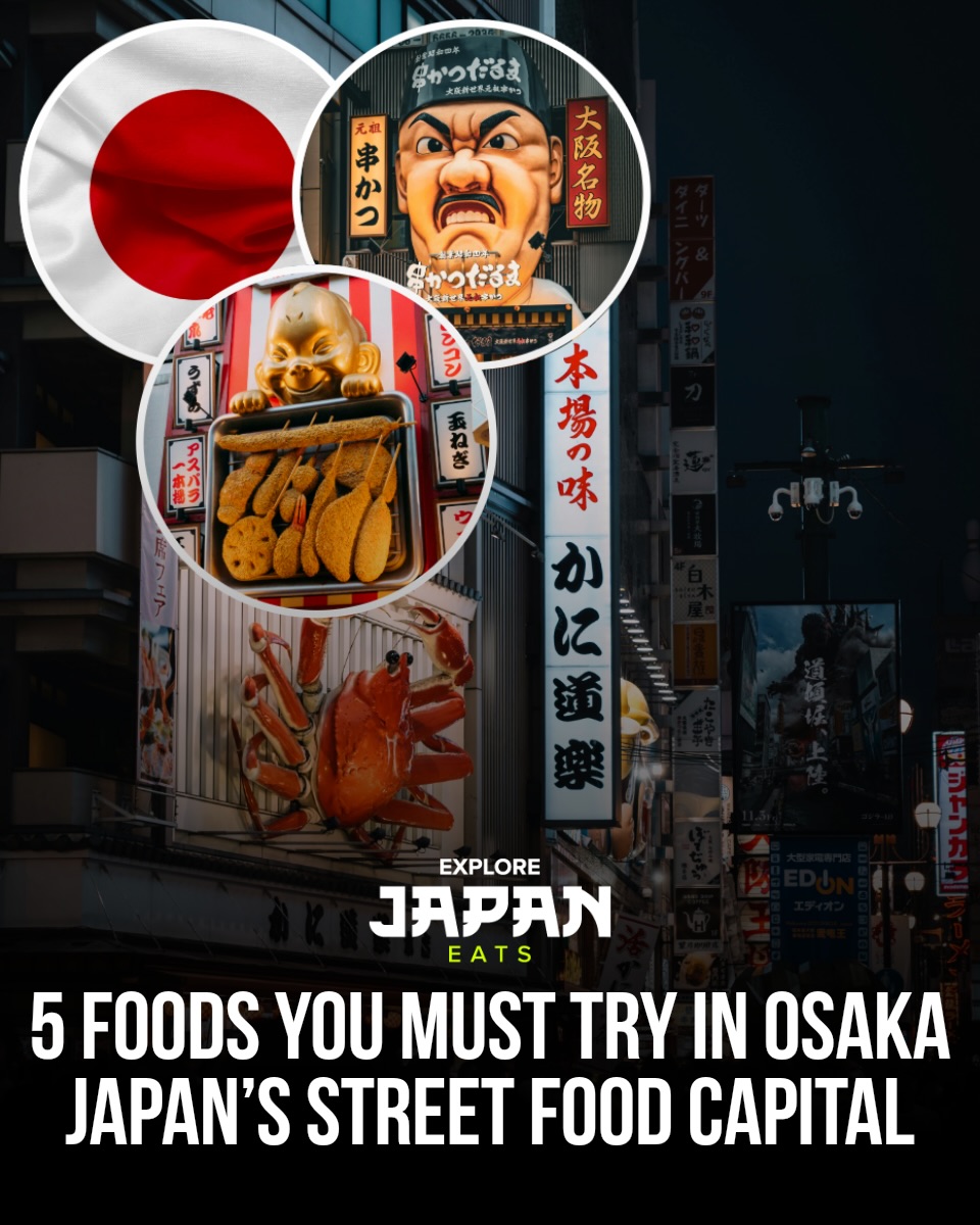 Osaka Street Food Adventures and Iconic Districts