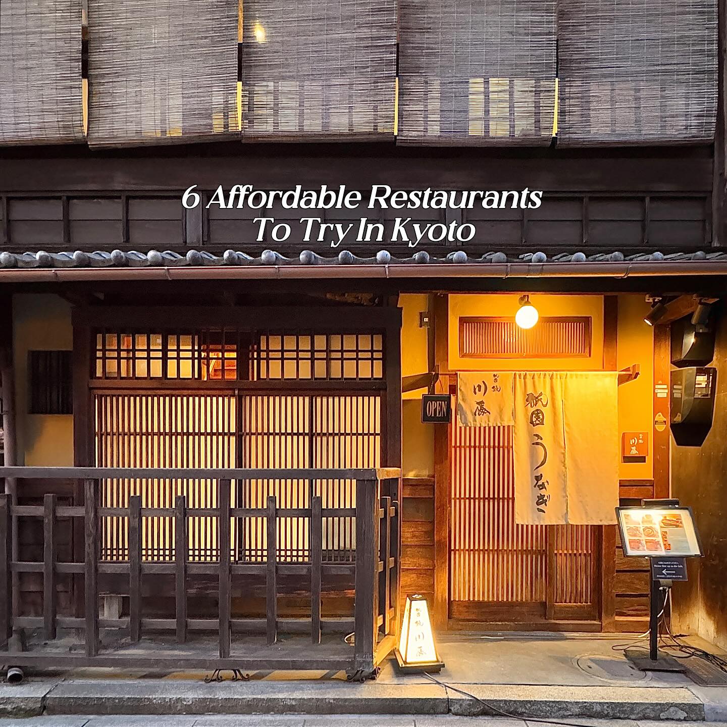 Kyoto's Affordable Eats: A Culinary Tour