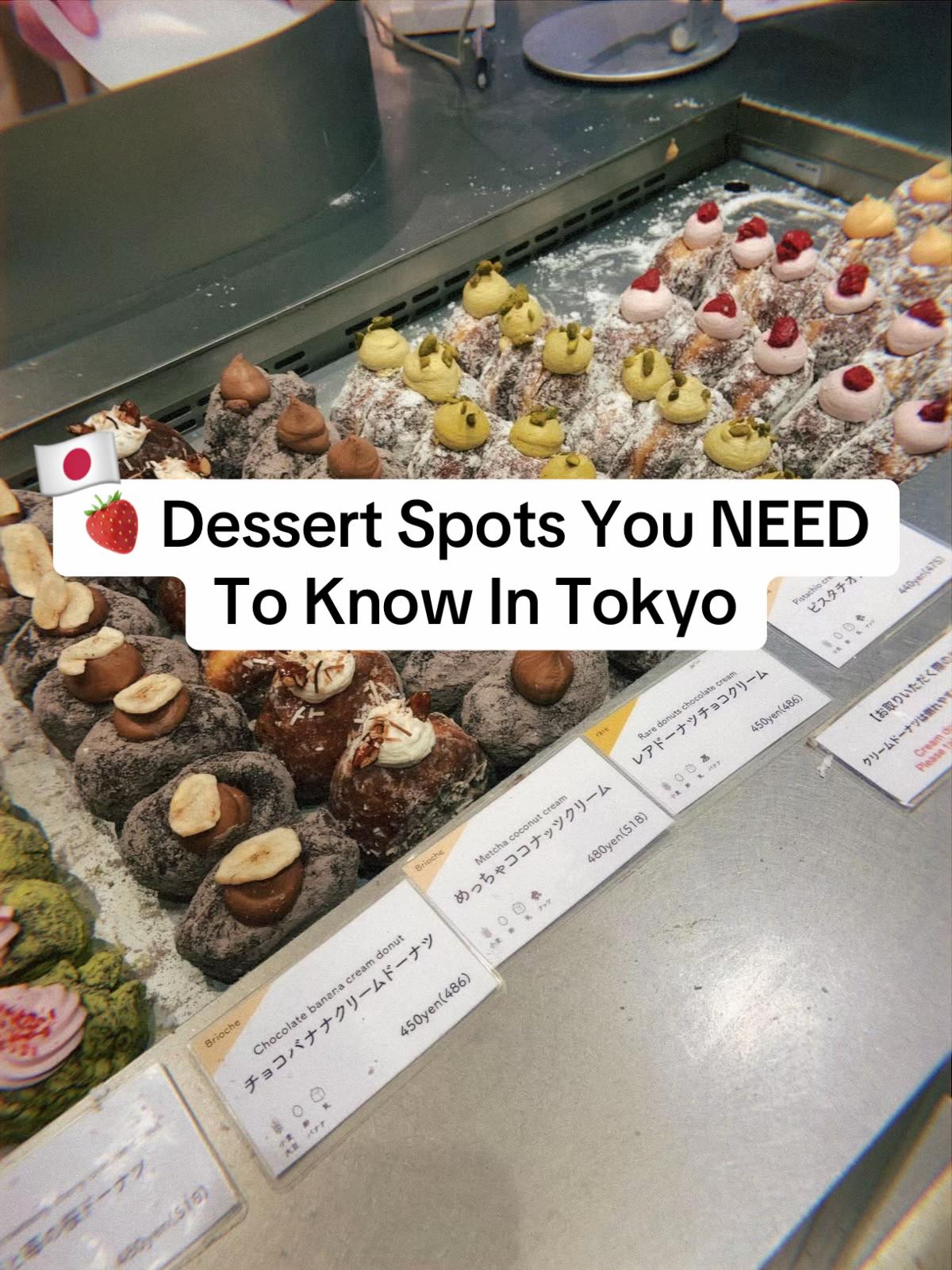 Tokyo's Sweetest Destinations: Crepes, Donuts, and More
