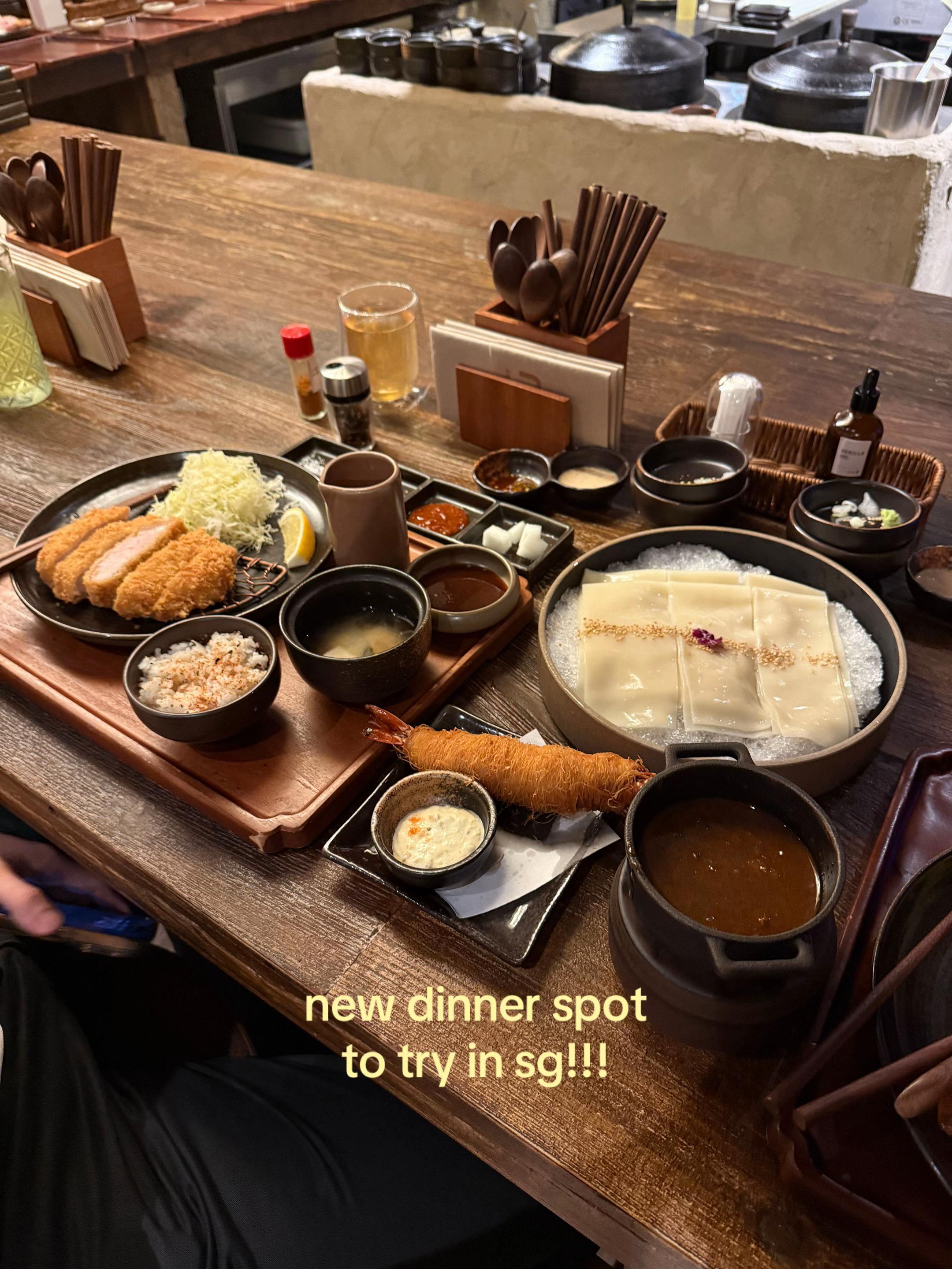 Korean Tonkatsu Spot in Singapore