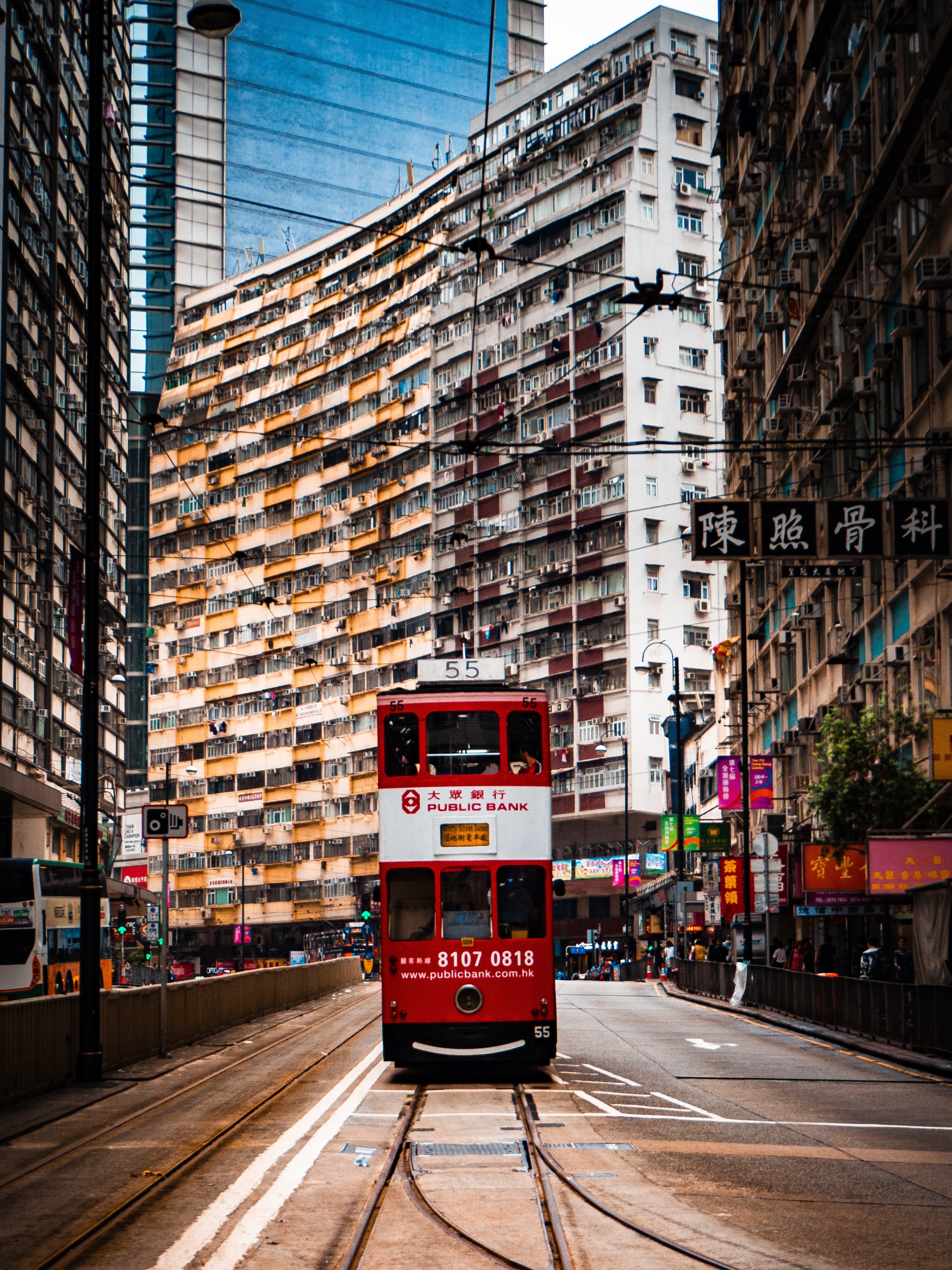 Hong Kong's Iconic Urban Architecture and Street Scenes