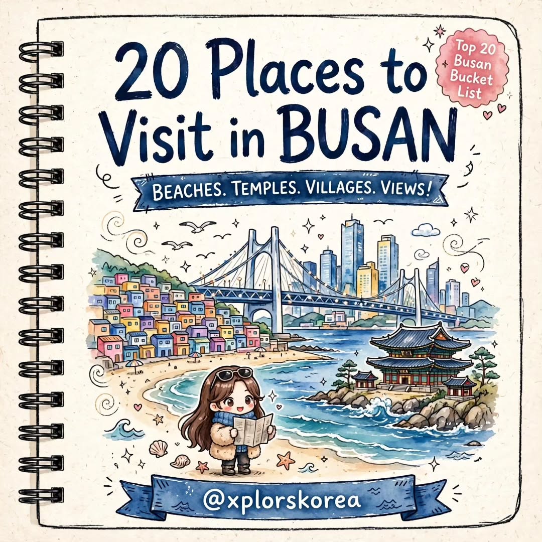Busan's Top Attractions: Beaches, Villages, and Temples