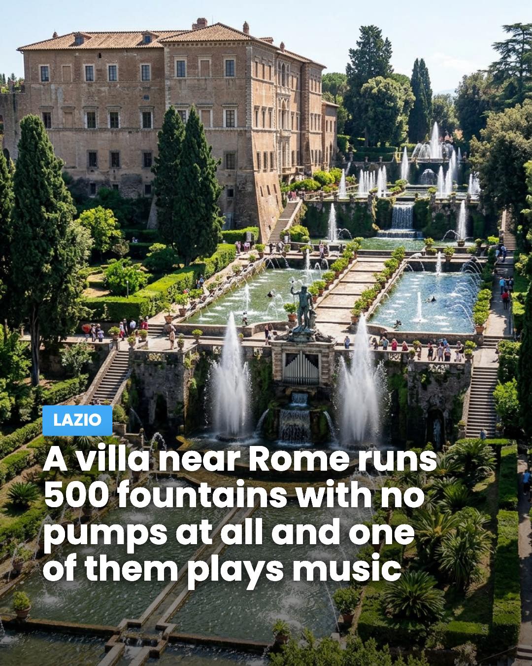 Villa D'Este: A Historic Italian Villa With Fountains