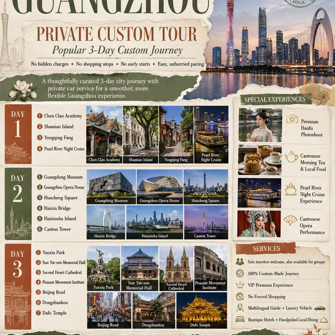 Guangzhou's Cultural and Modern City Highlights