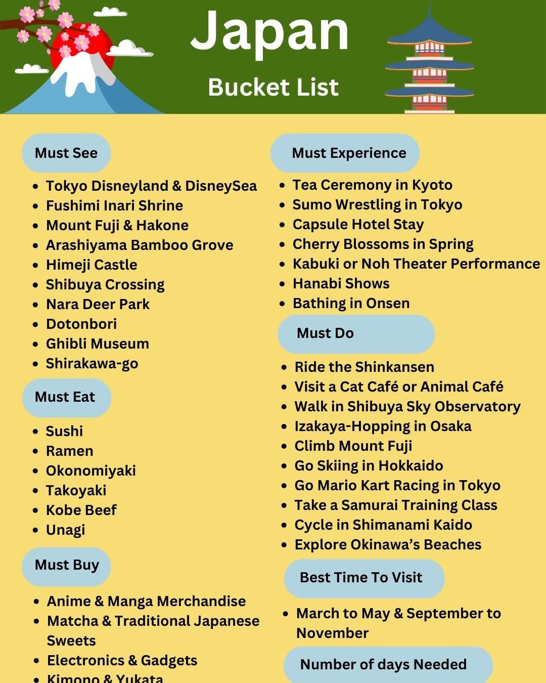 Iconic Japanese Destinations For Your Bucket List