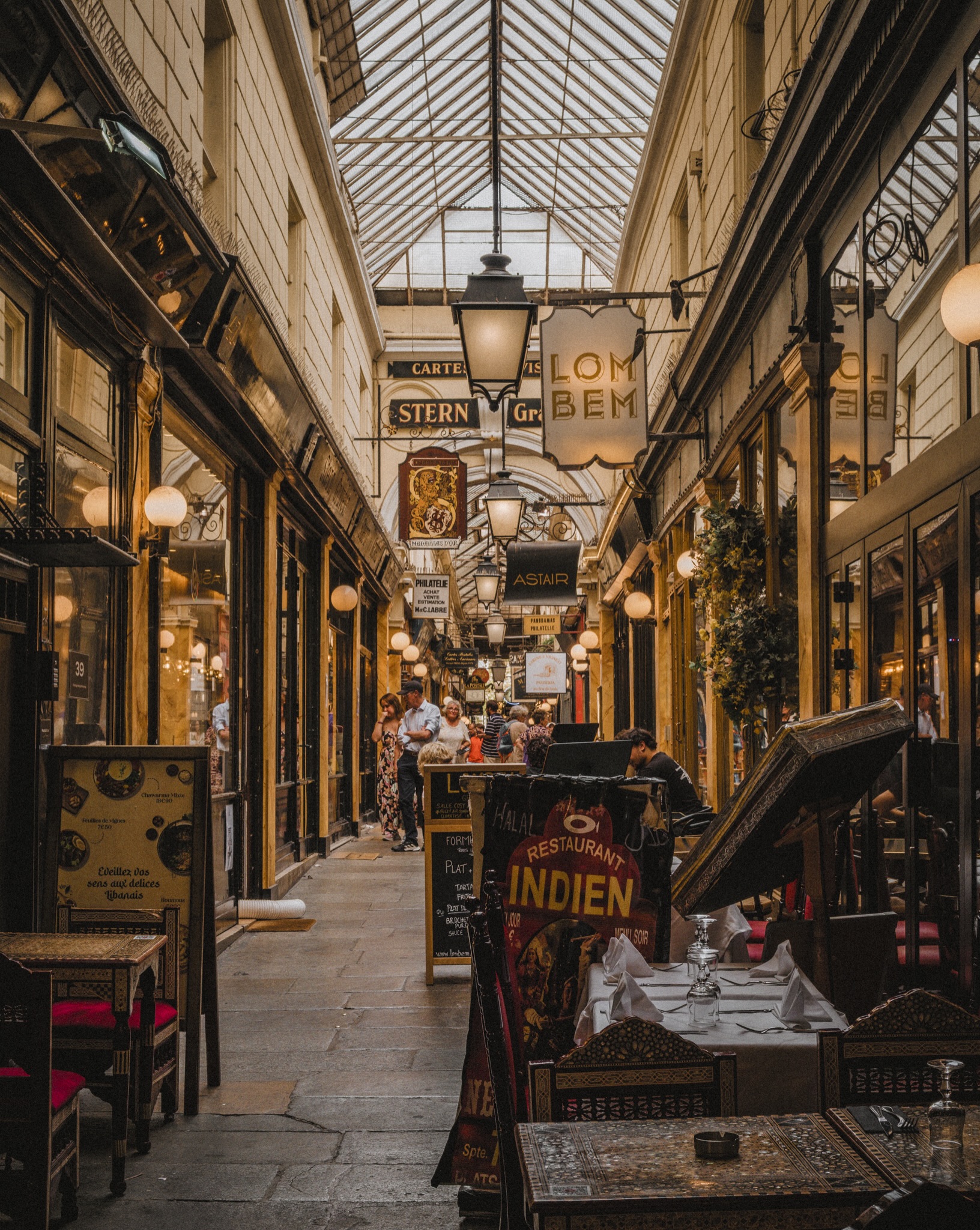 Parisian and Roman Arcades Showcase Distinctive Architecture
