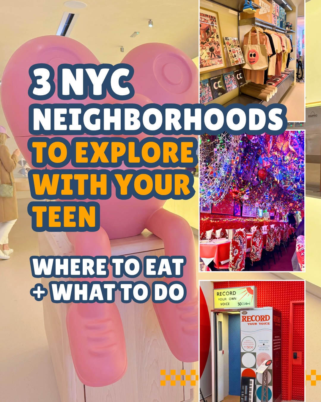 New York City Neighborhoods for Exploring with Teens