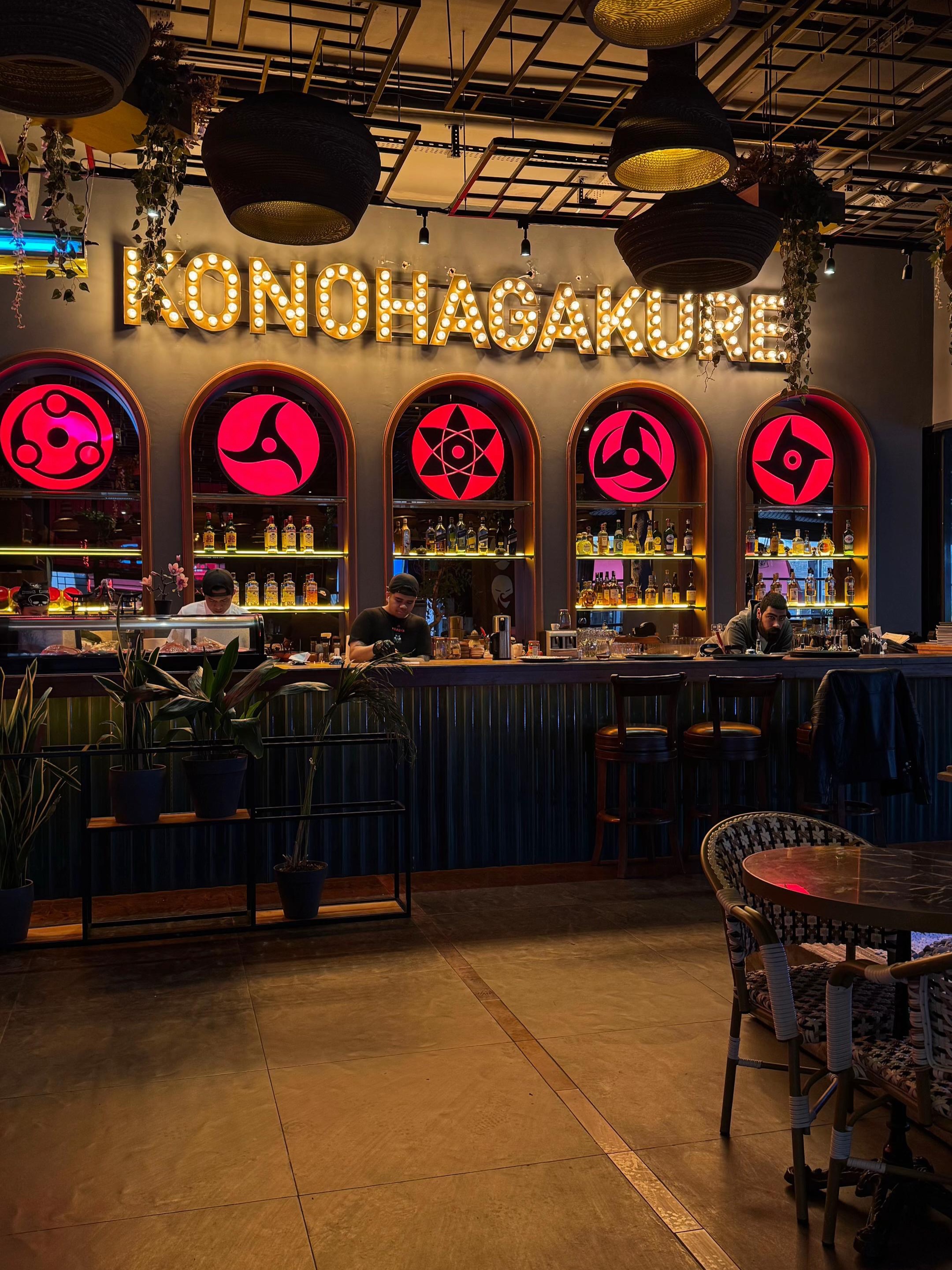 Naruto-Themed Restaurant Serves Japanese Cuisine