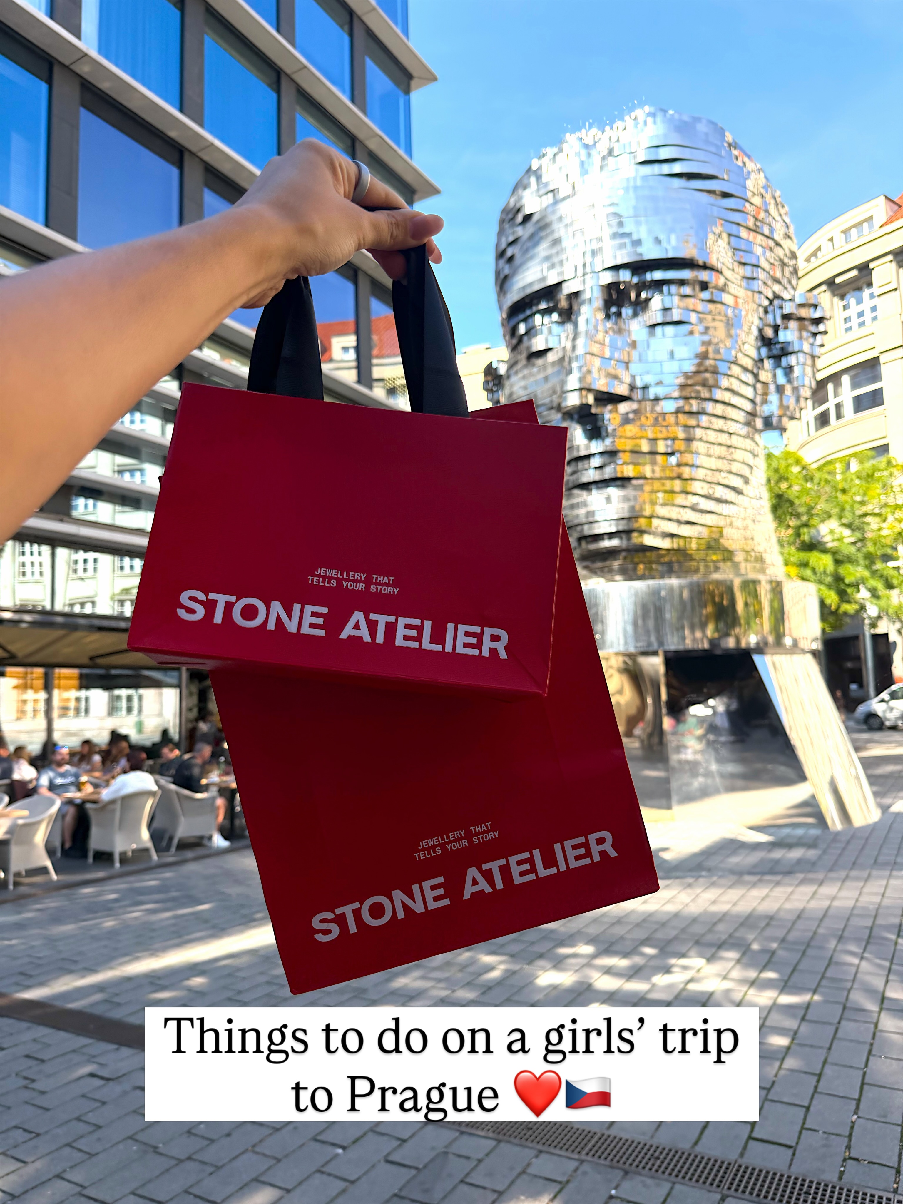 Prague Attractions: Kafka Sculpture and Stone Atelier