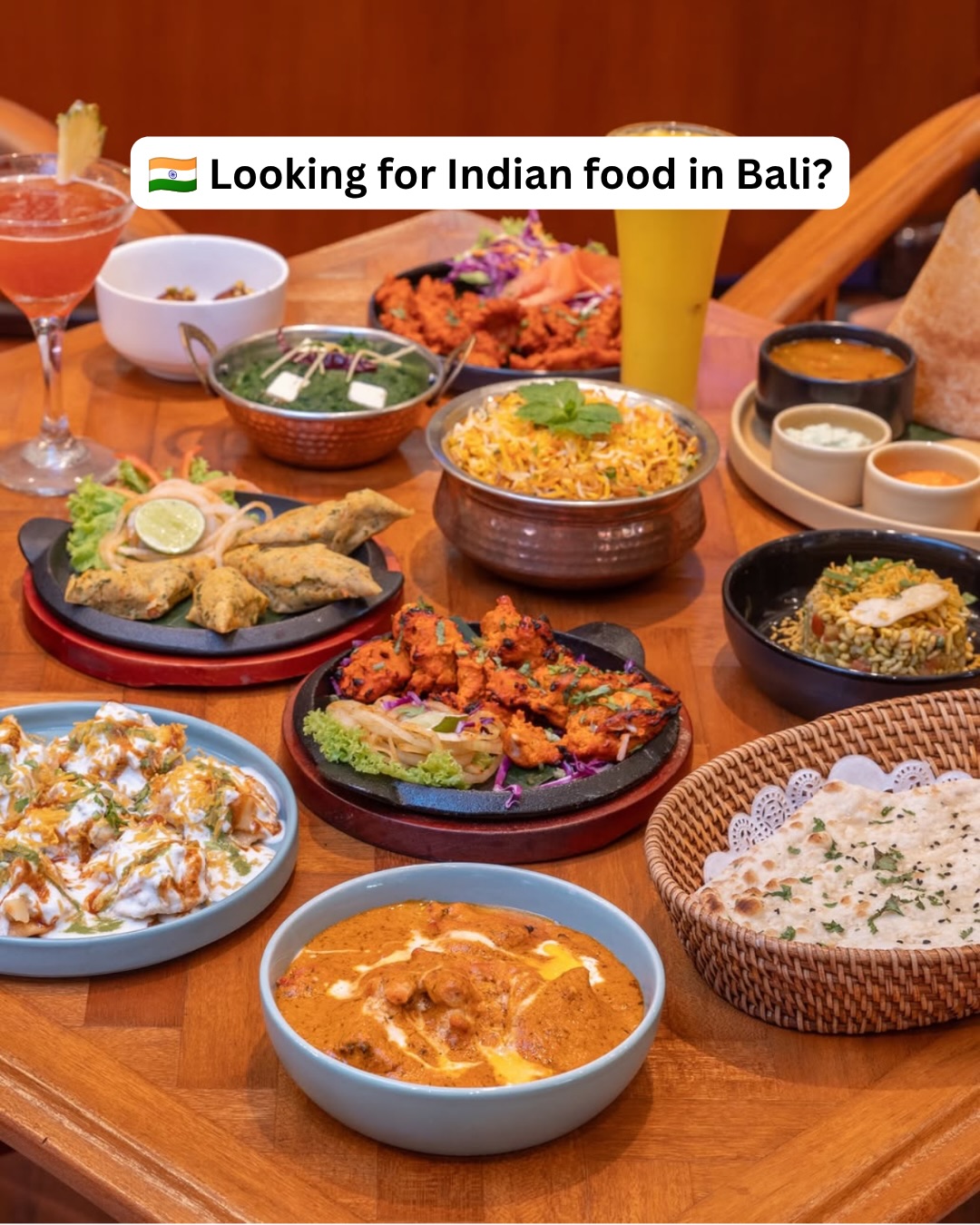 Authentic Indian Cuisine In Bali Locations