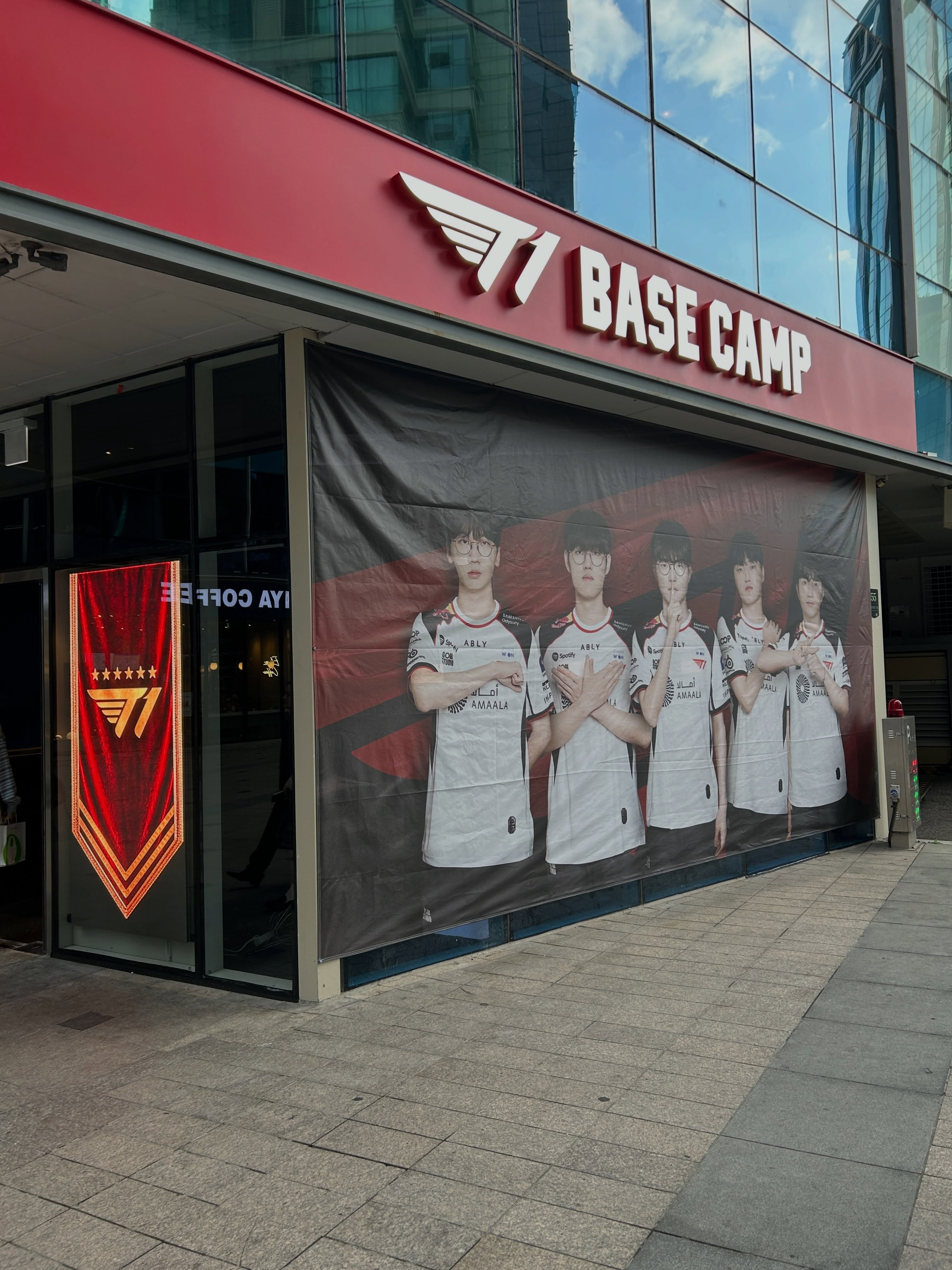 T1 Base Camp Internet Cafe Visit